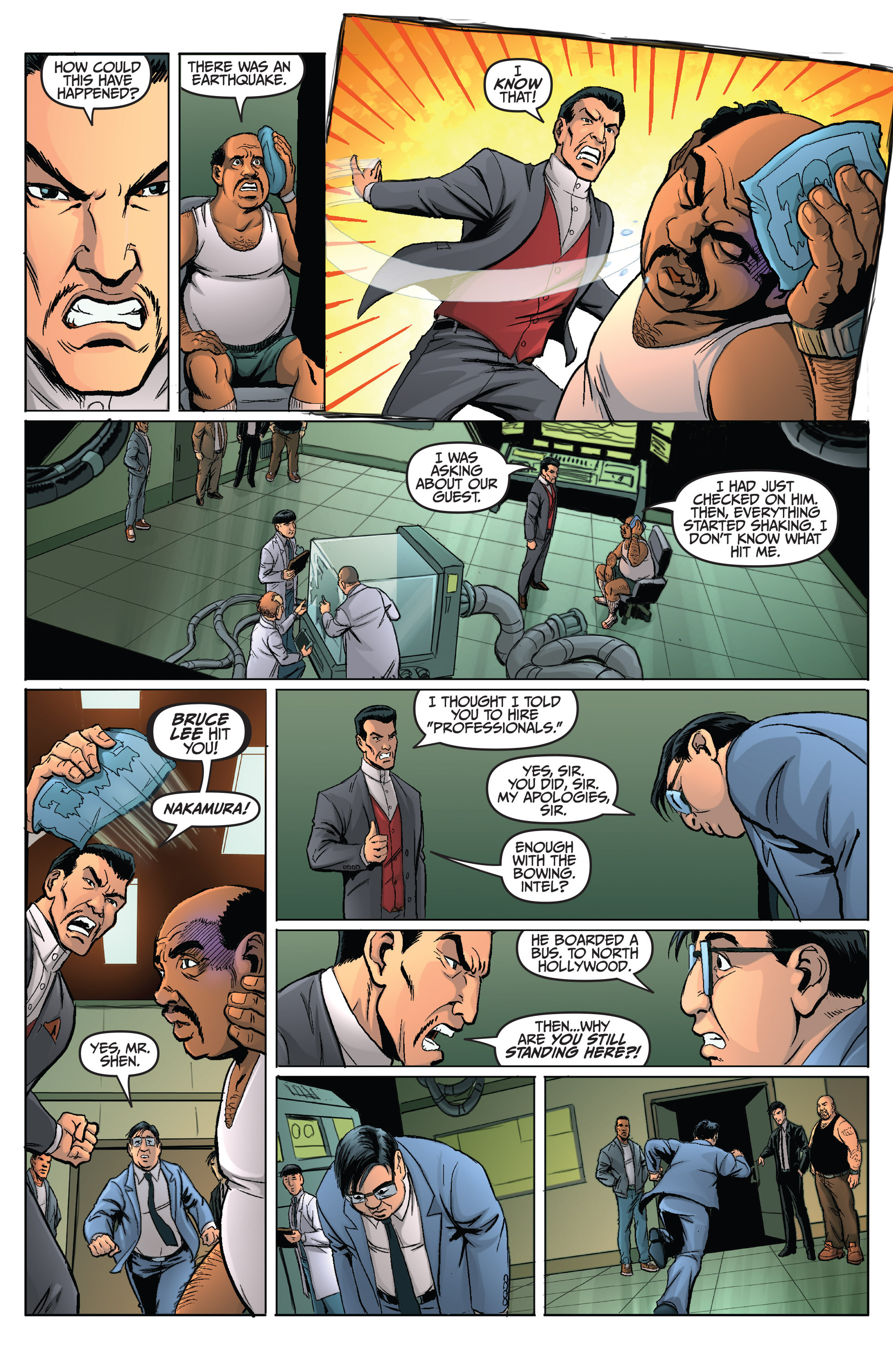 Read online Bruce Lee: The Dragon Rises comic -  Issue #1 - 12