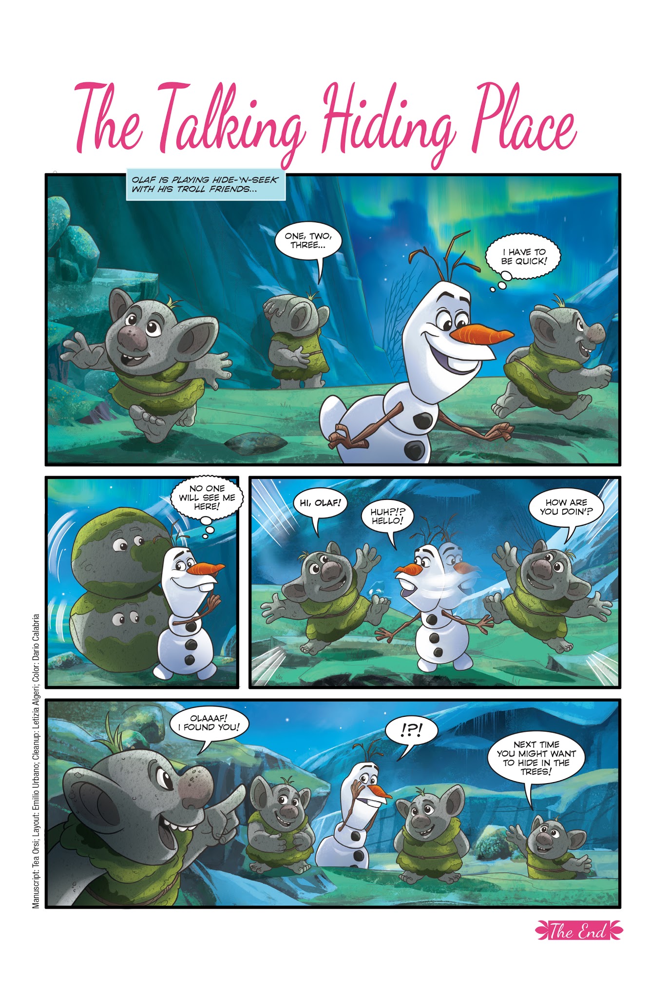 Read online Disney Frozen comic -  Issue #7 - 20