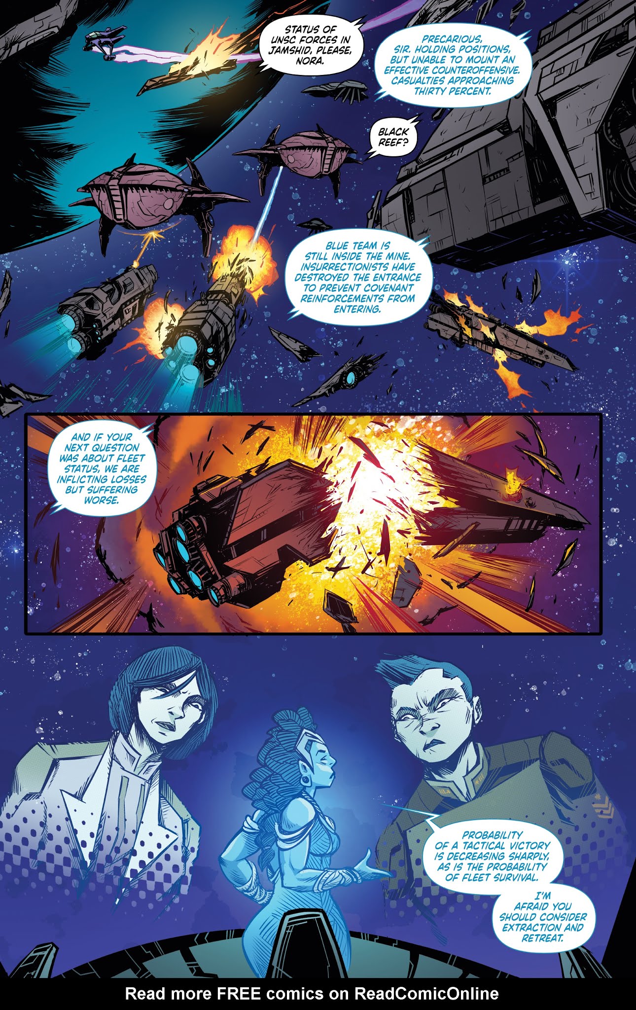 Read online Halo: Collateral Damage comic -  Issue #2 - 18