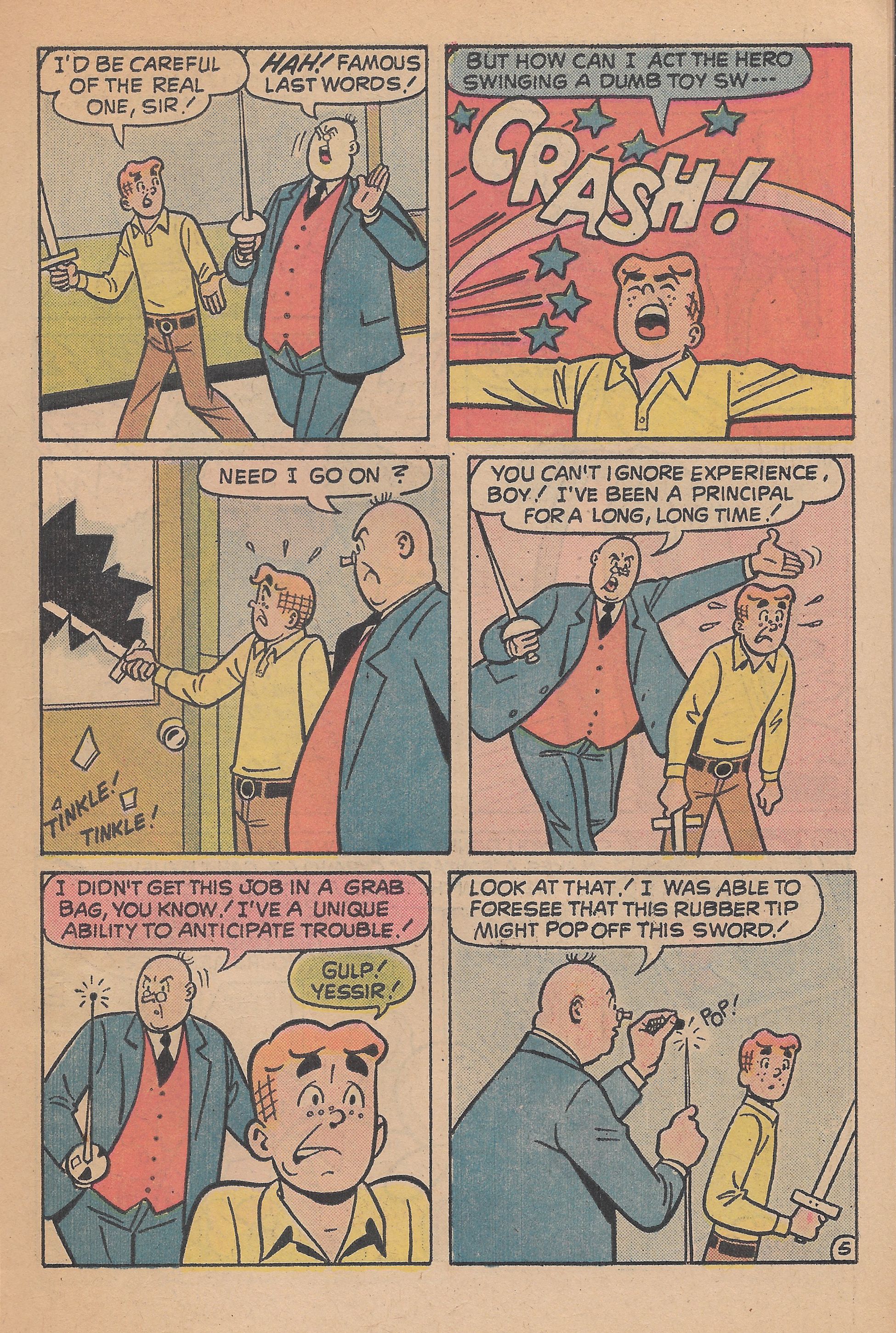 Read online Pep Comics comic -  Issue #304 - 7