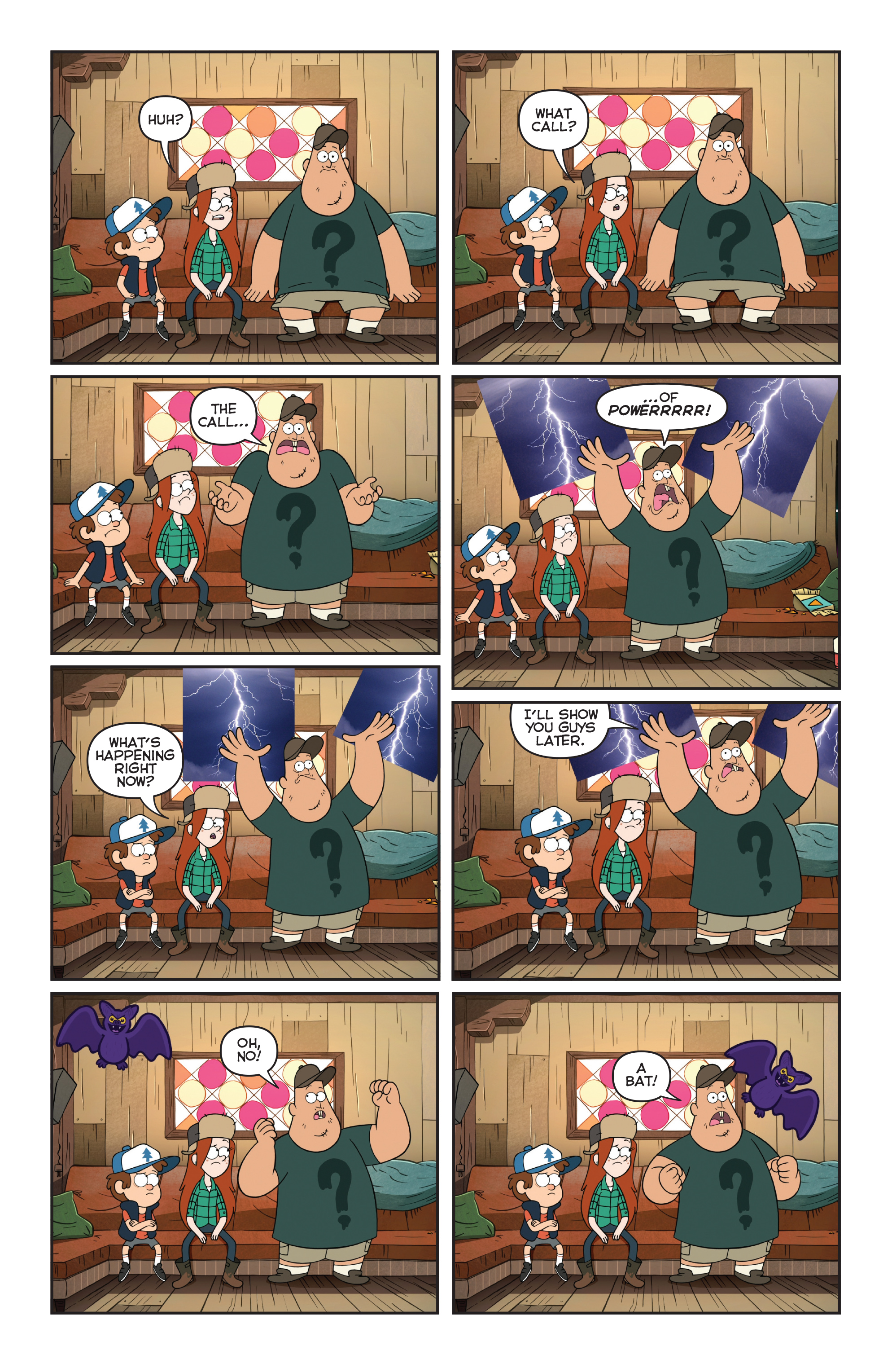 Read online Disney Gravity Falls Shorts Cinestory Comic comic -  Issue #2 - 24