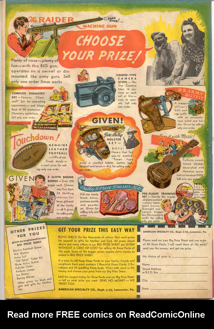 Read online Captain Marvel Adventures comic -  Issue #28 - 68