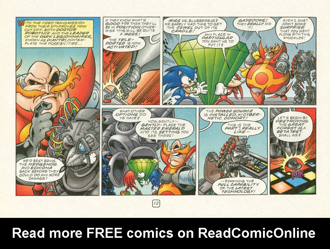 Read online Sonic Super Special comic -  Issue #12 - Sonic and Knuckles visa versa - 15