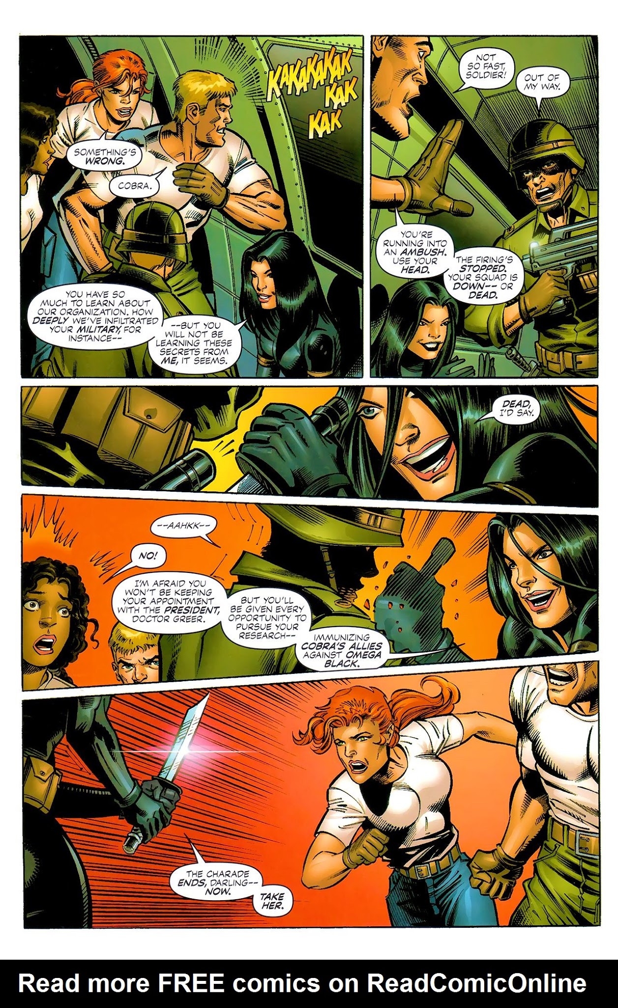 Read online G.I. Joe Reloaded comic -  Issue #9 - 16