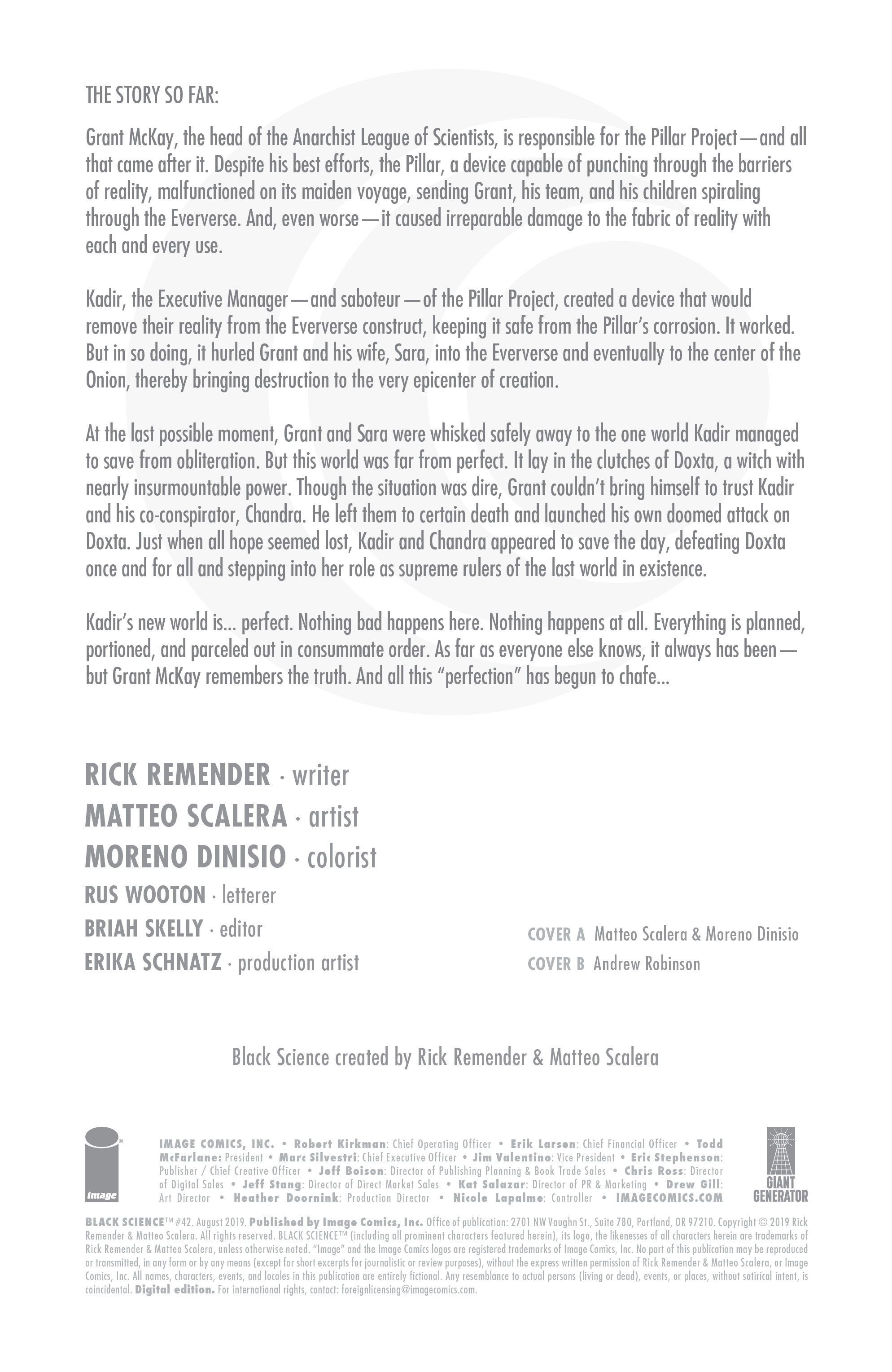 Read online Black Science comic -  Issue #42 - 2