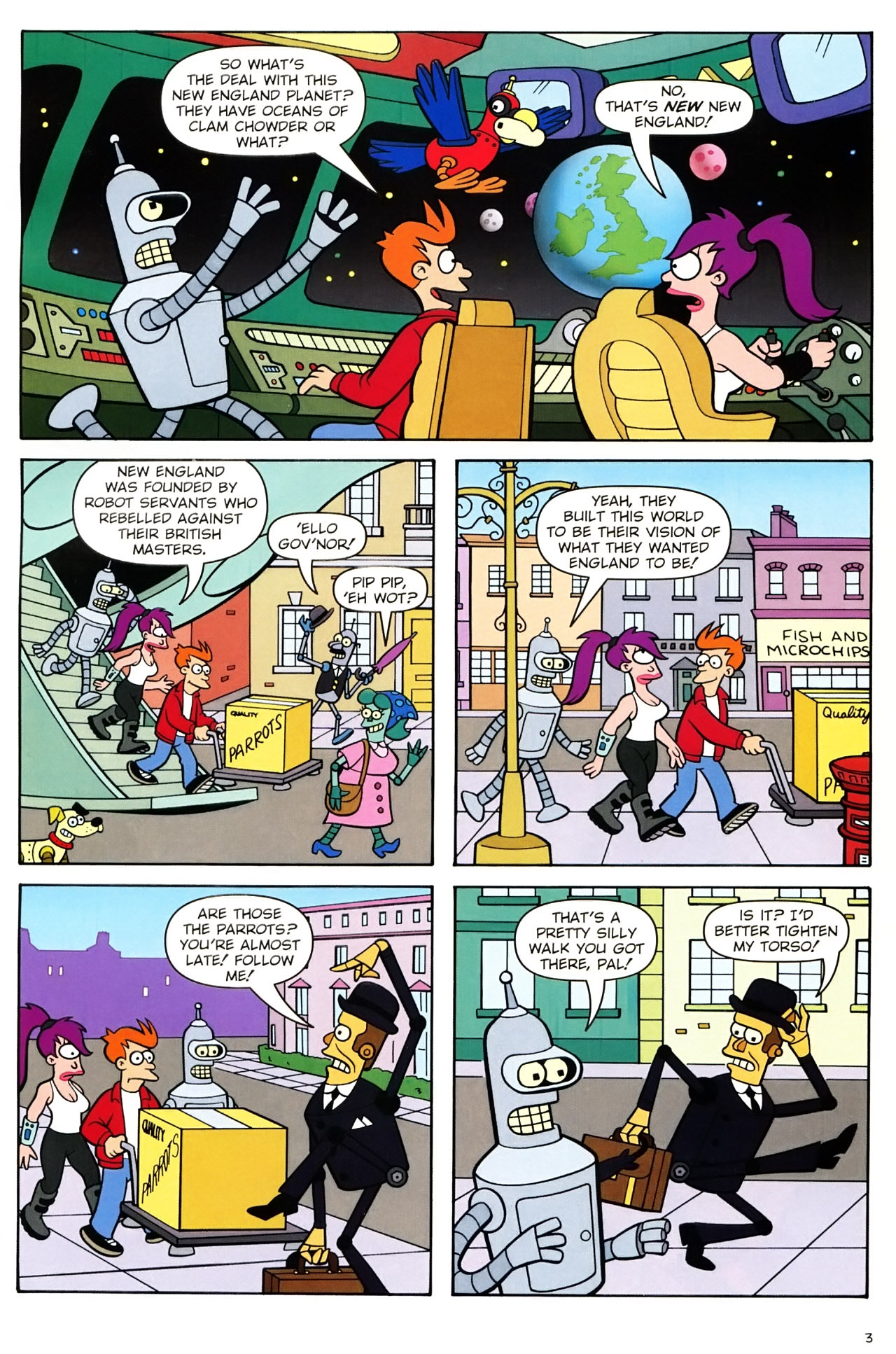 Read online Futurama Comics comic -  Issue #36 - 4