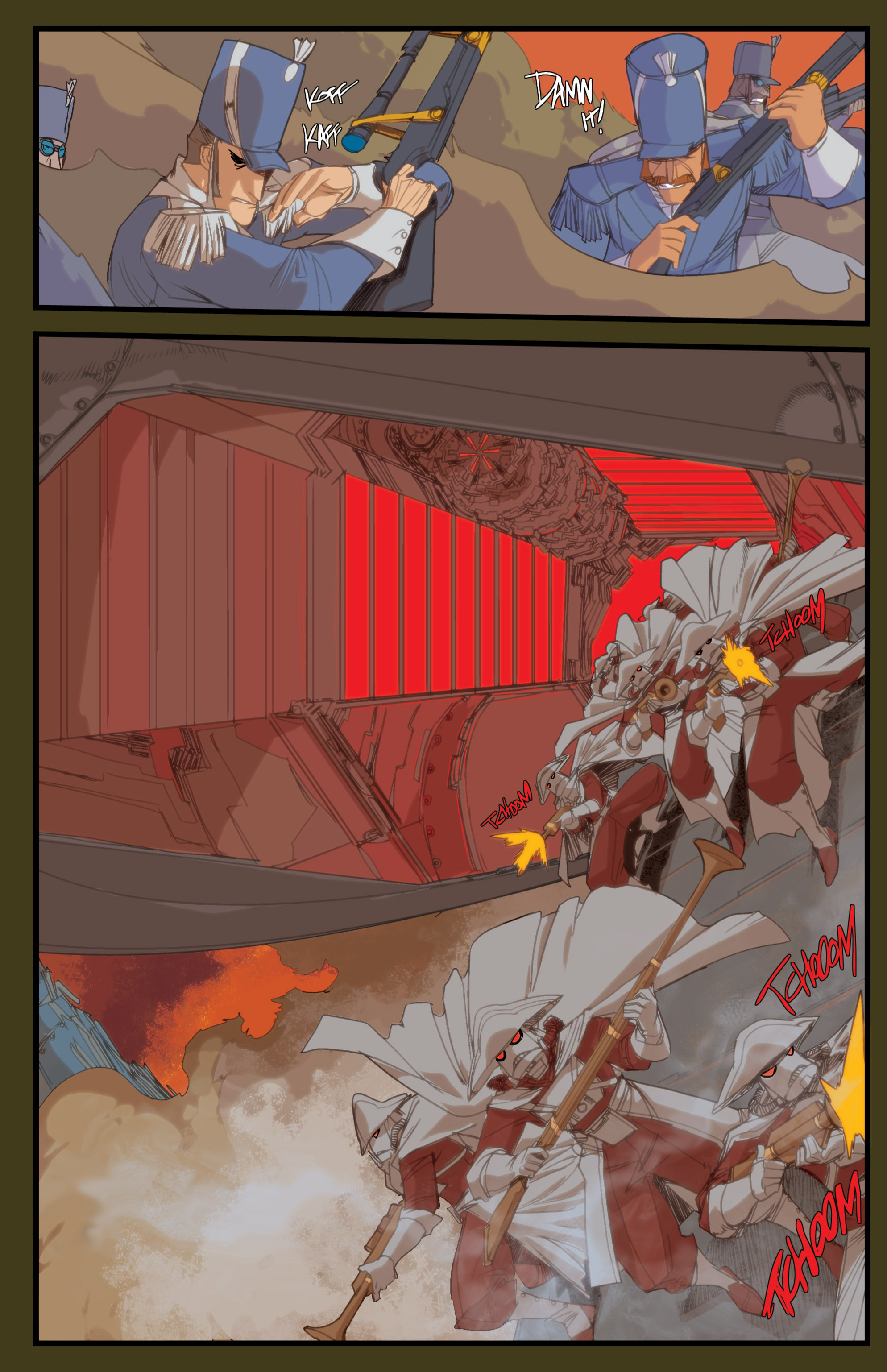 Read online Free Comic Book Day 2014 comic -  Issue # Steam Wars 01 - 5