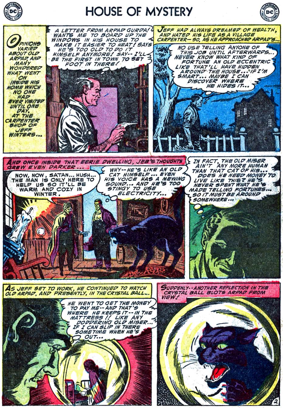 Read online House of Mystery (1951) comic -  Issue #24 - 4