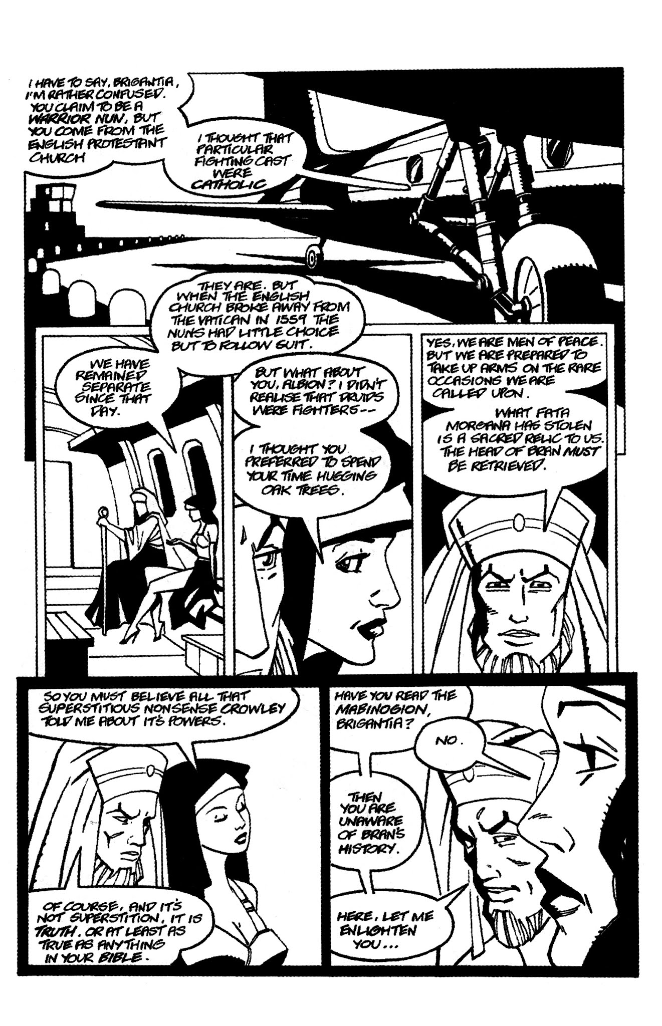 Read online Warrior Nun Brigantia comic -  Issue #1 - 14