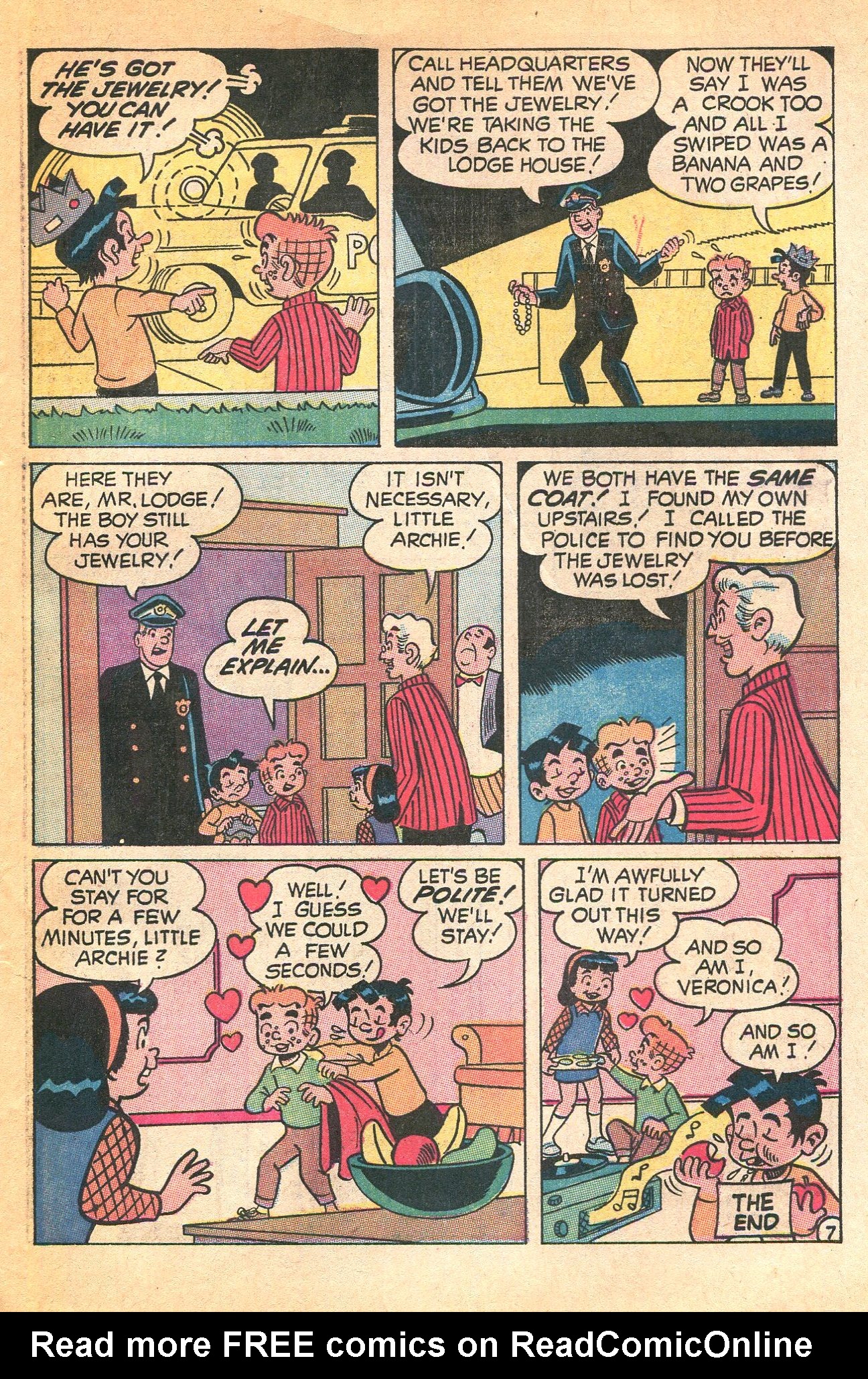 Read online The Adventures of Little Archie comic -  Issue #58 - 65