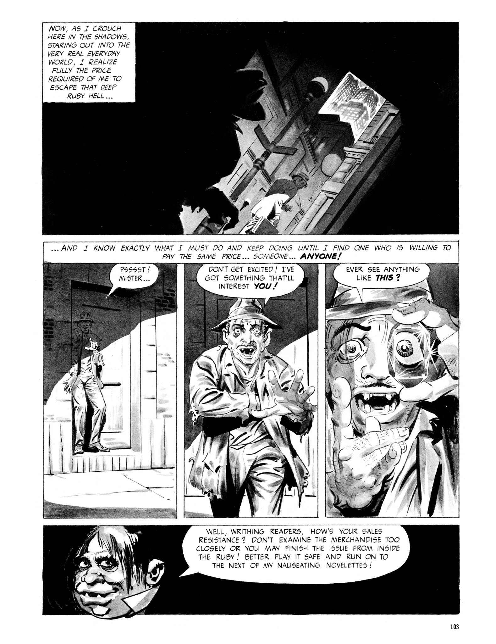 Read online Creepy Presents Steve Ditko comic -  Issue # TPB - 103