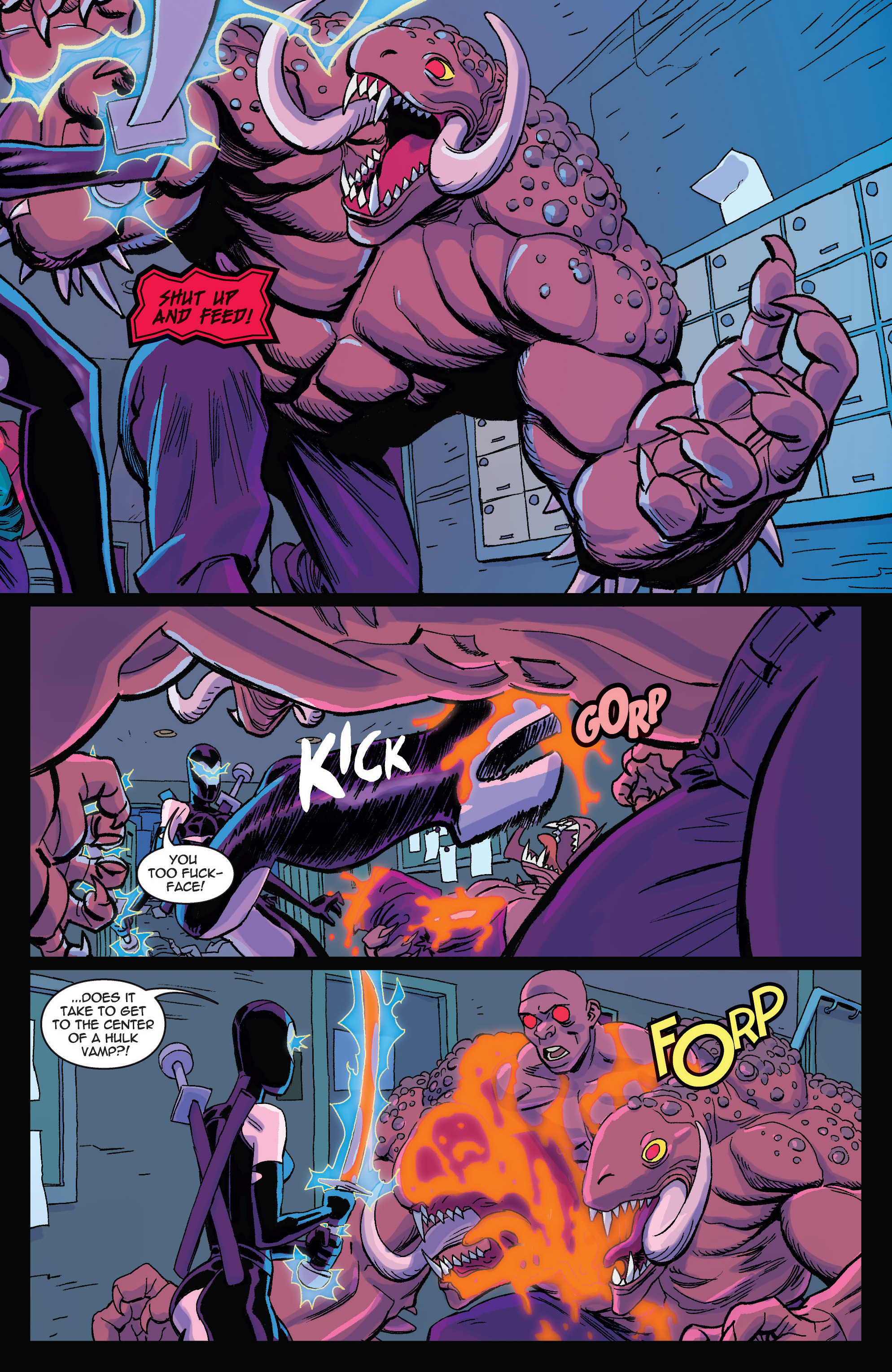 Read online Vampblade comic -  Issue #9 - 21