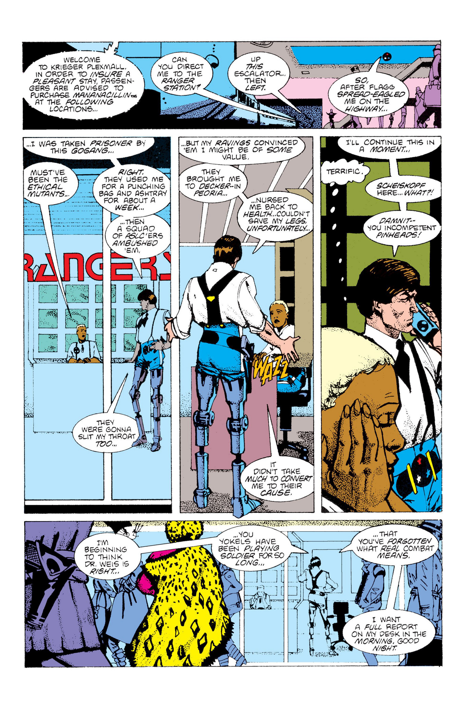 Read online American Flagg! comic -  Issue # _Definitive Collection (Part 4) - 18