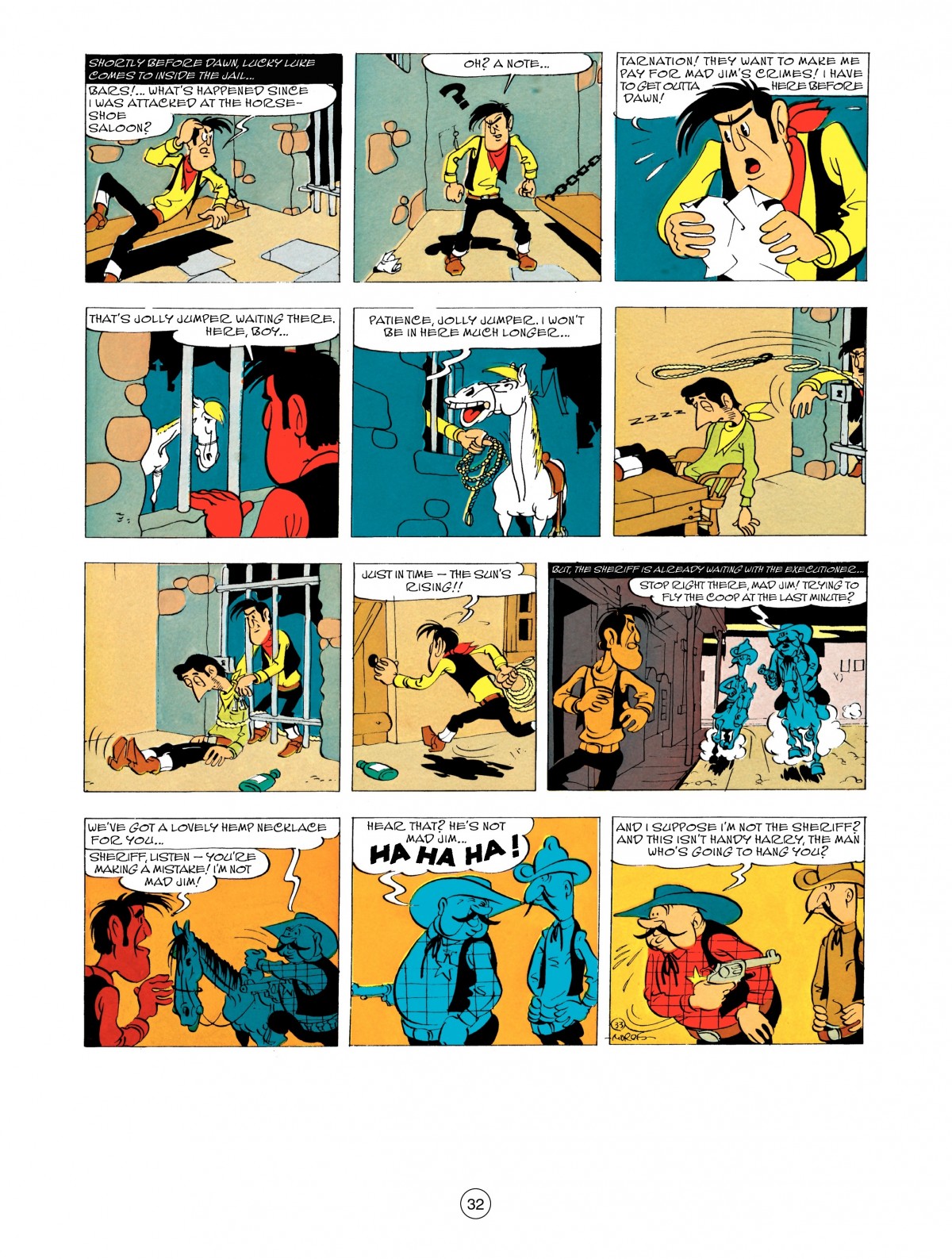 Read online A Lucky Luke Adventure comic -  Issue #48 - 32