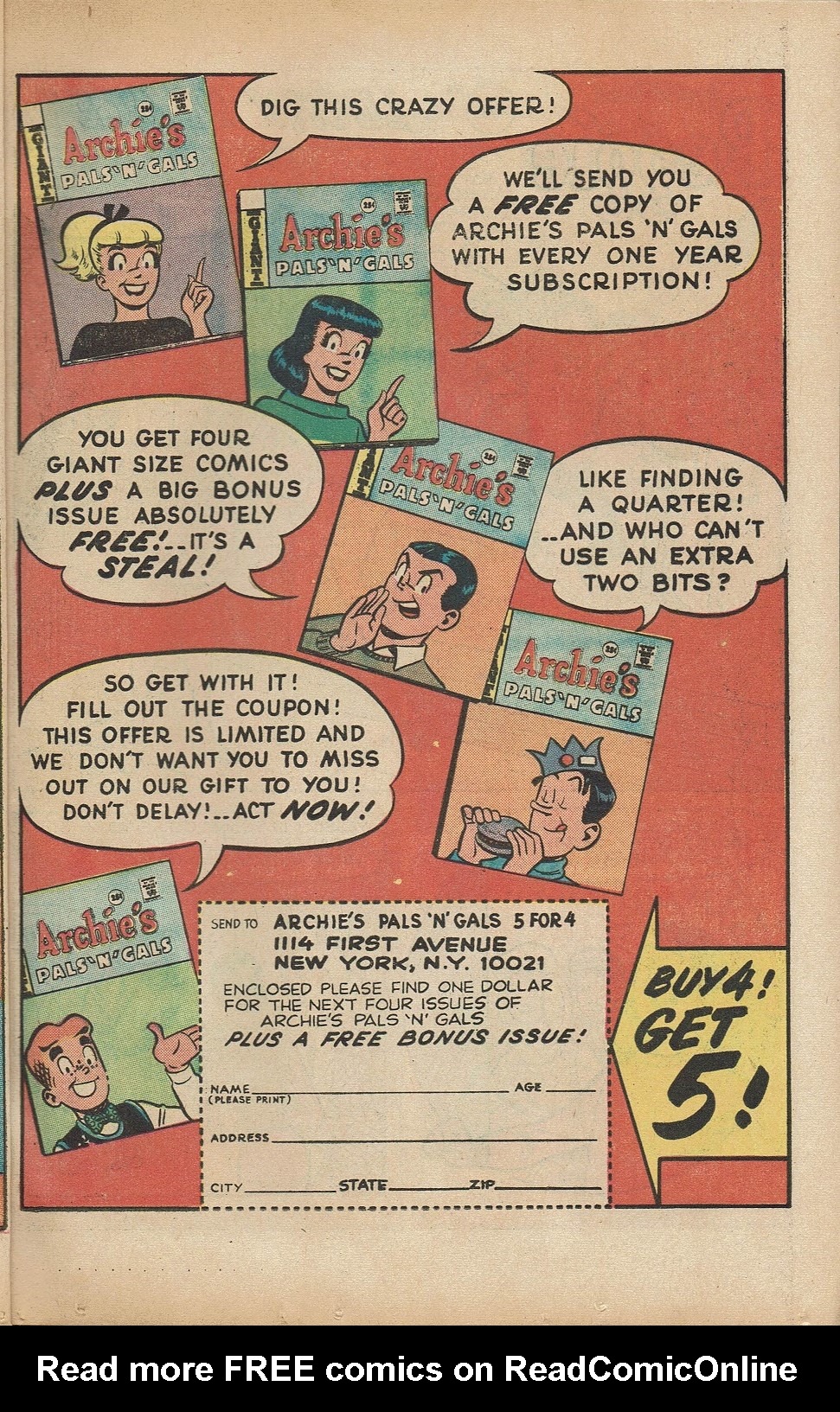 Read online Archie's Pals 'N' Gals (1952) comic -  Issue #42 - 9