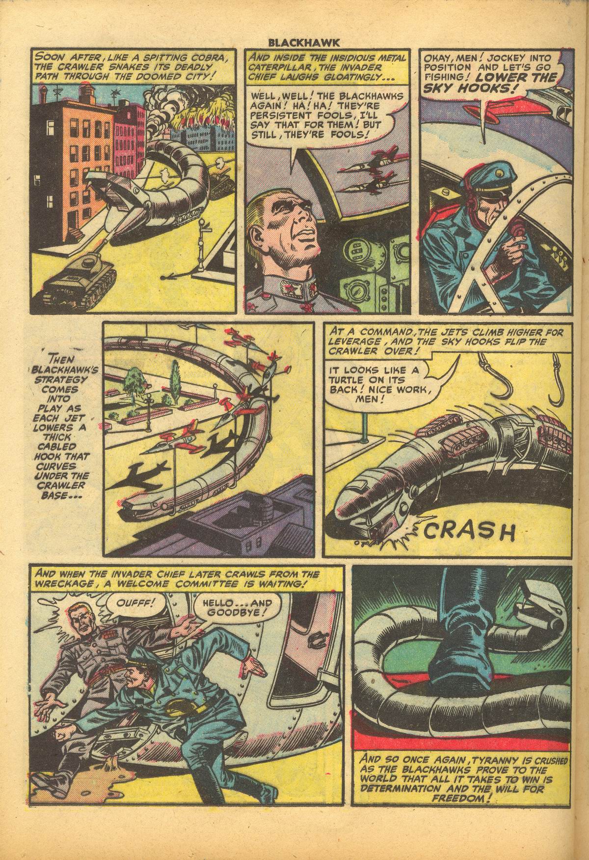 Read online Blackhawk (1957) comic -  Issue #66 - 25
