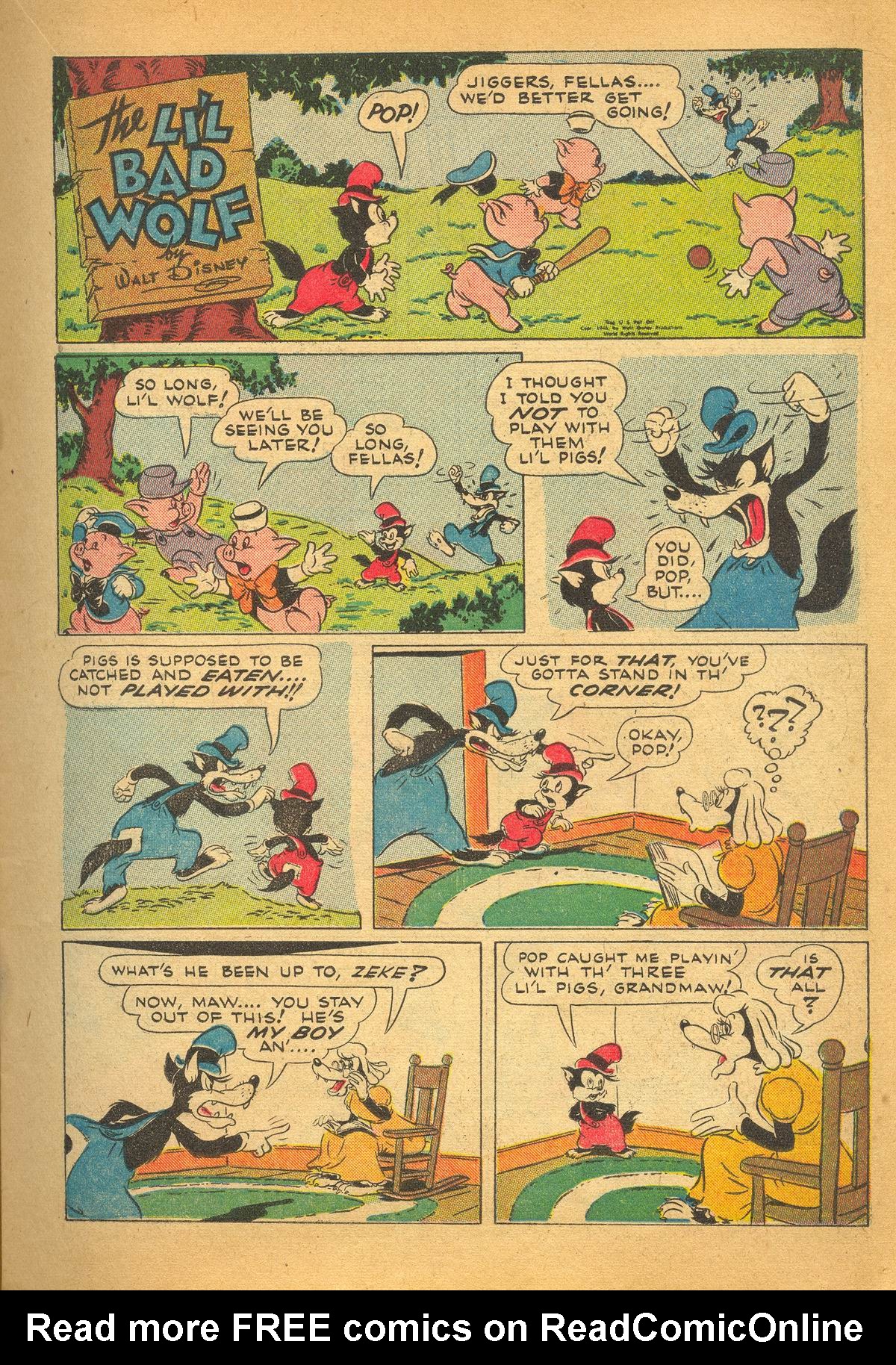 Read online Walt Disney's Comics and Stories comic -  Issue #74 - 21