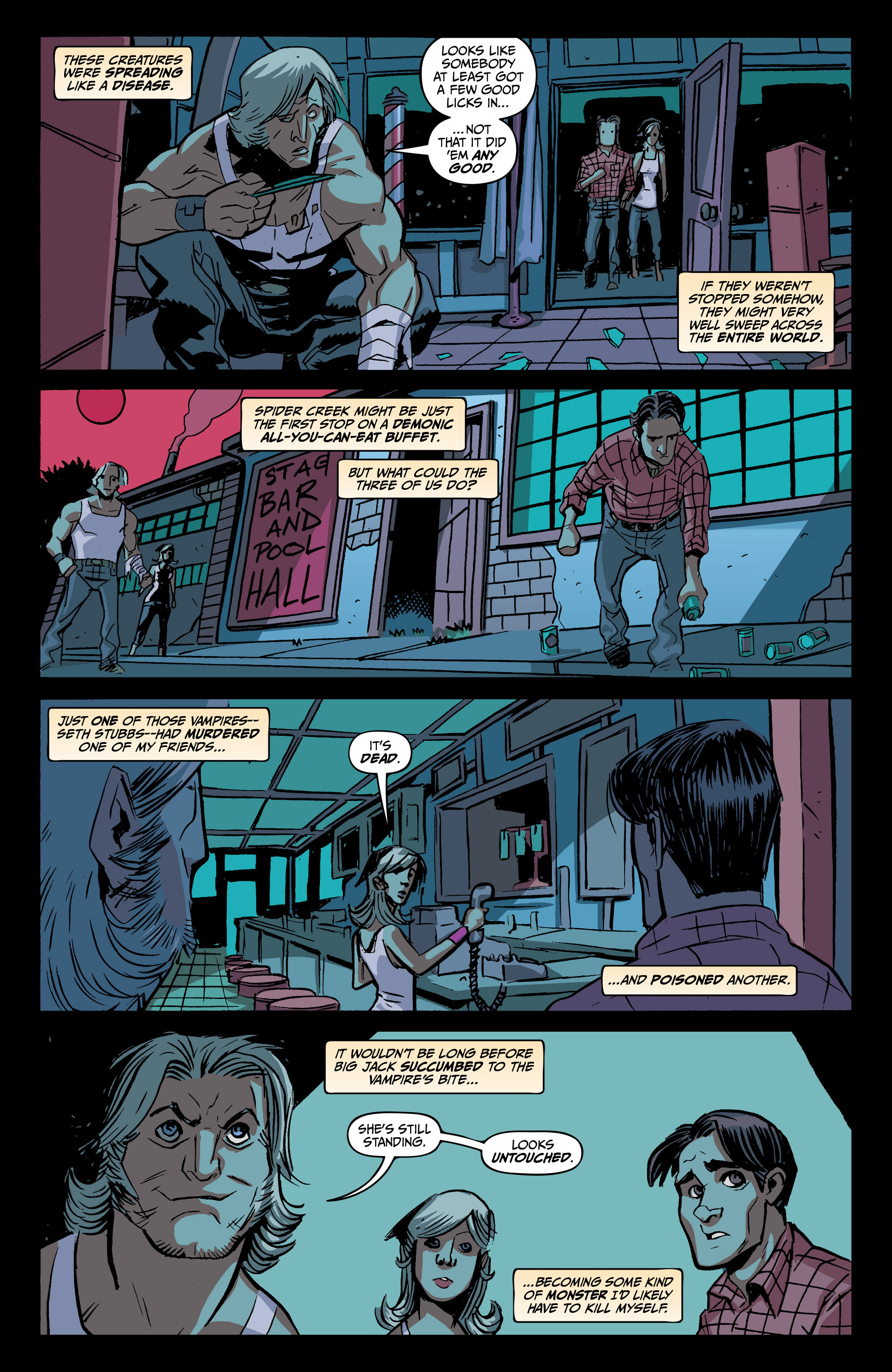 Read online Blood Feud comic -  Issue #4 - 5