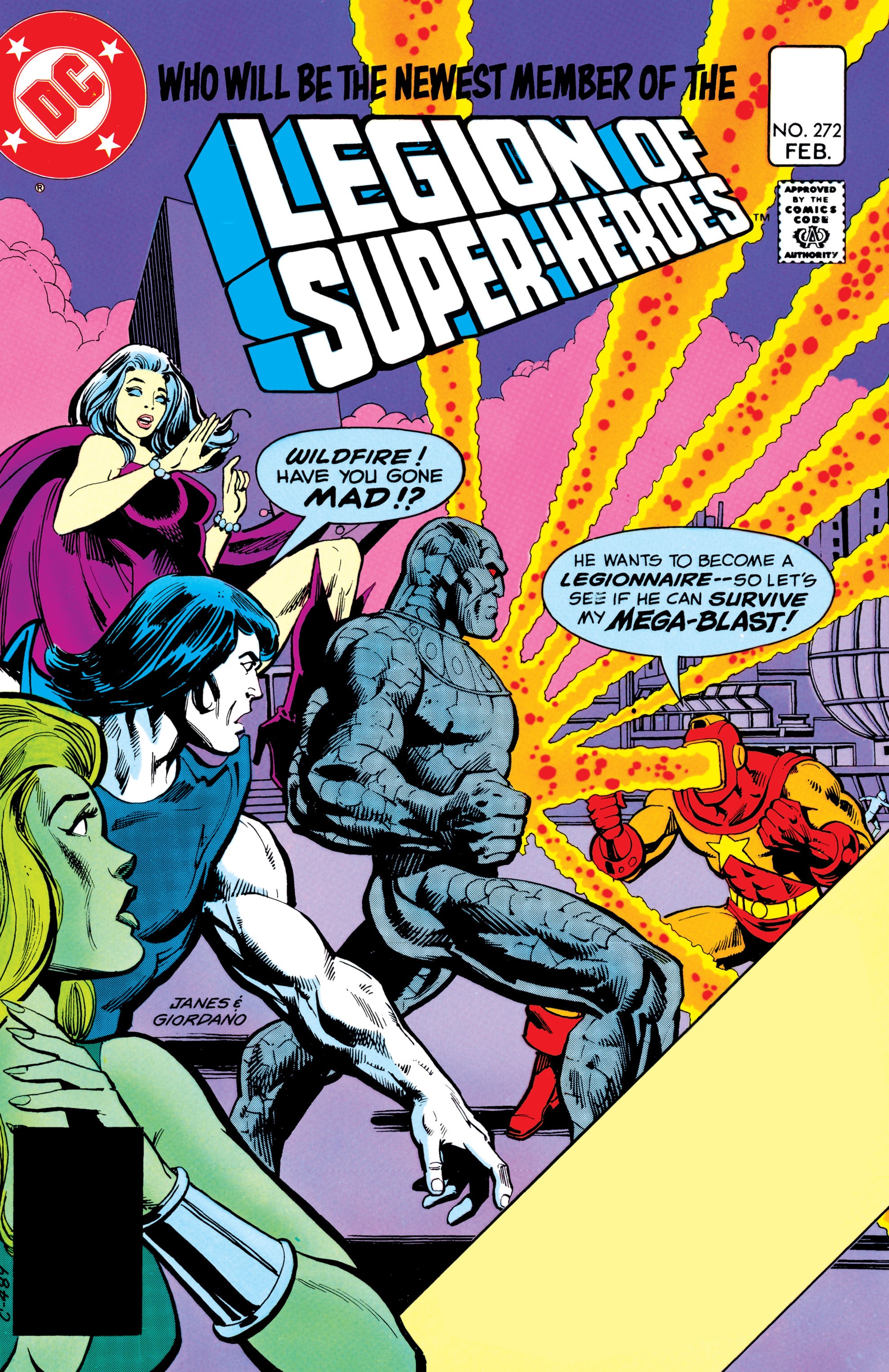 Read online Legion of Super-Heroes (1980) comic -  Issue #272 - 1