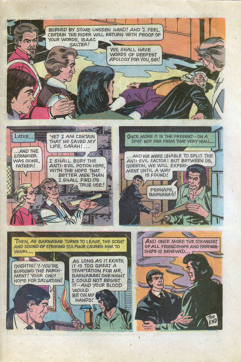 Read online Dark Shadows (1969) comic -  Issue #27 - 33