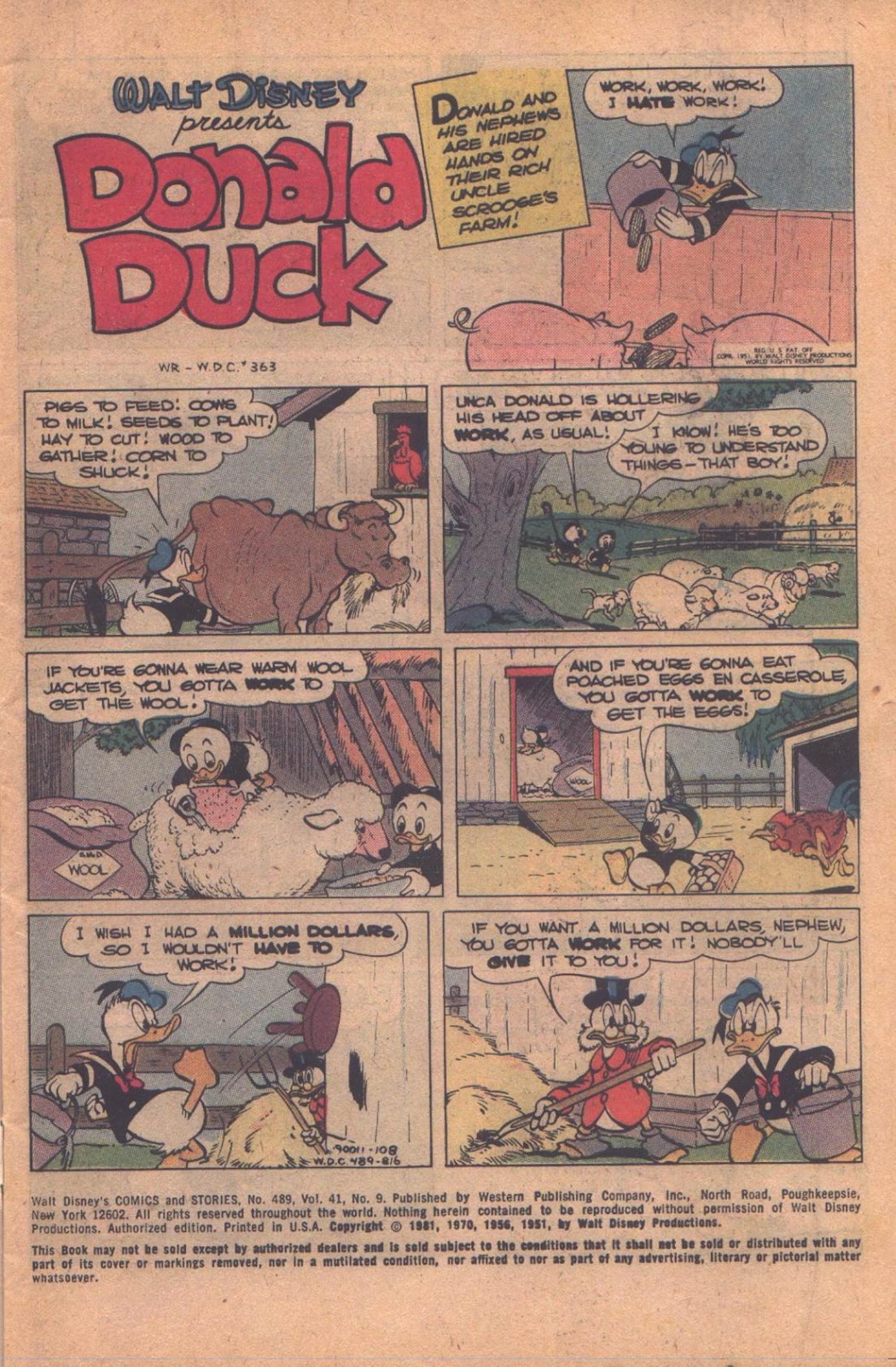 Walt Disney's Comics and Stories issue 489 - Page 3