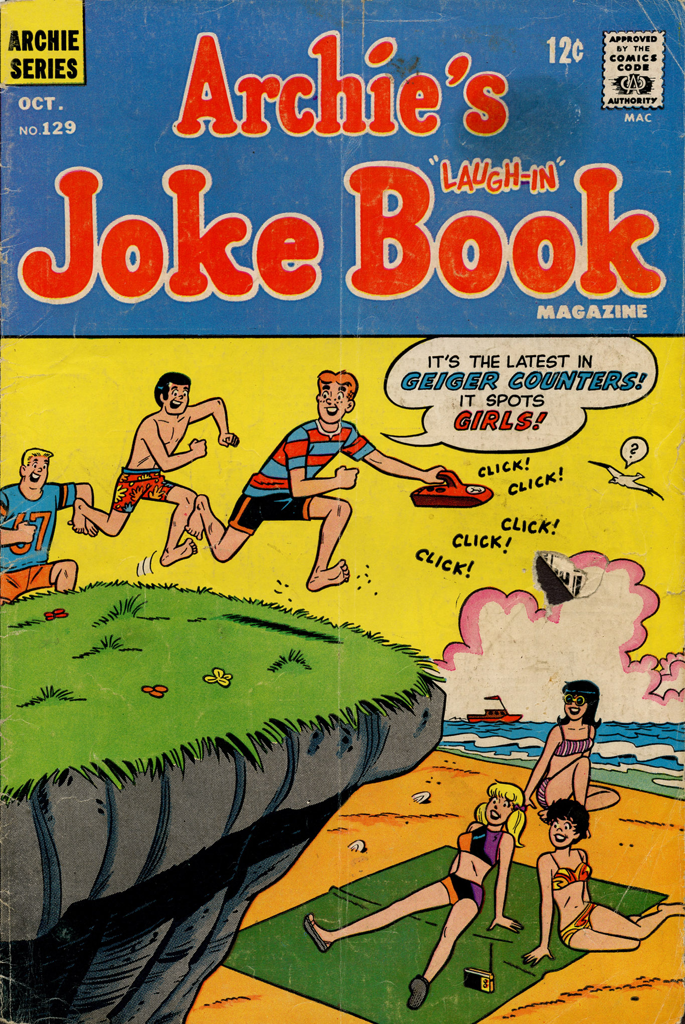 Read online Archie's Joke Book Magazine comic -  Issue #129 - 1