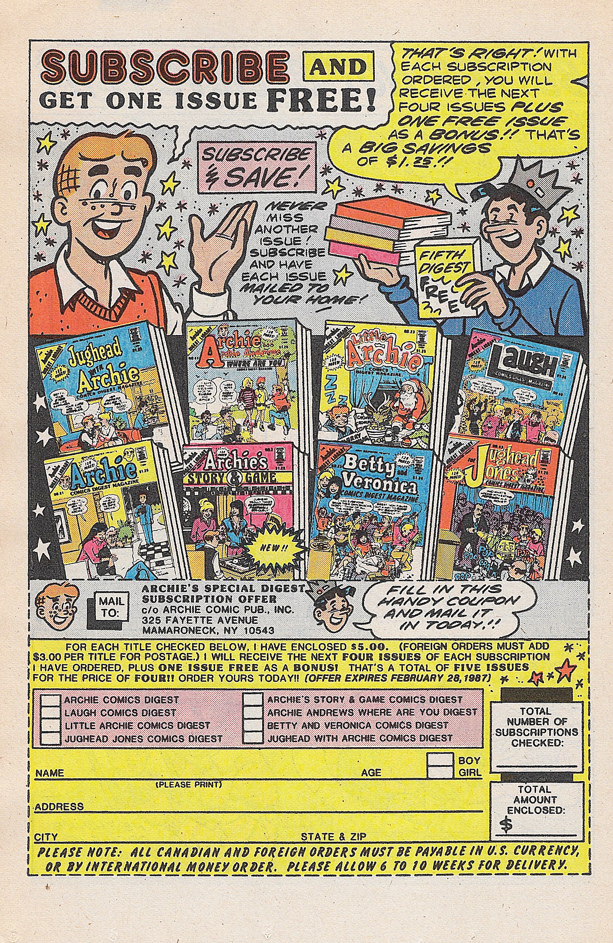 Read online Archie's Pals 'N' Gals (1952) comic -  Issue #186 - 12