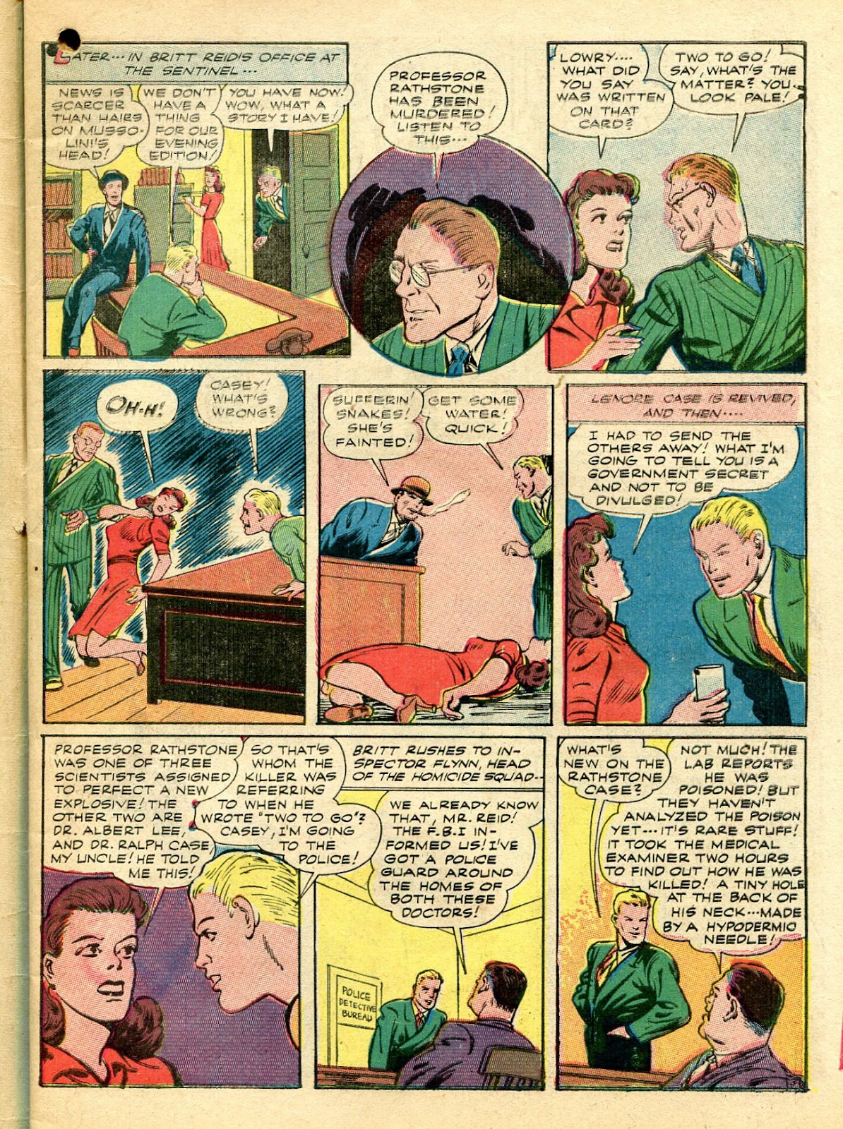 Green Hornet Comics issue 12 - Page 5