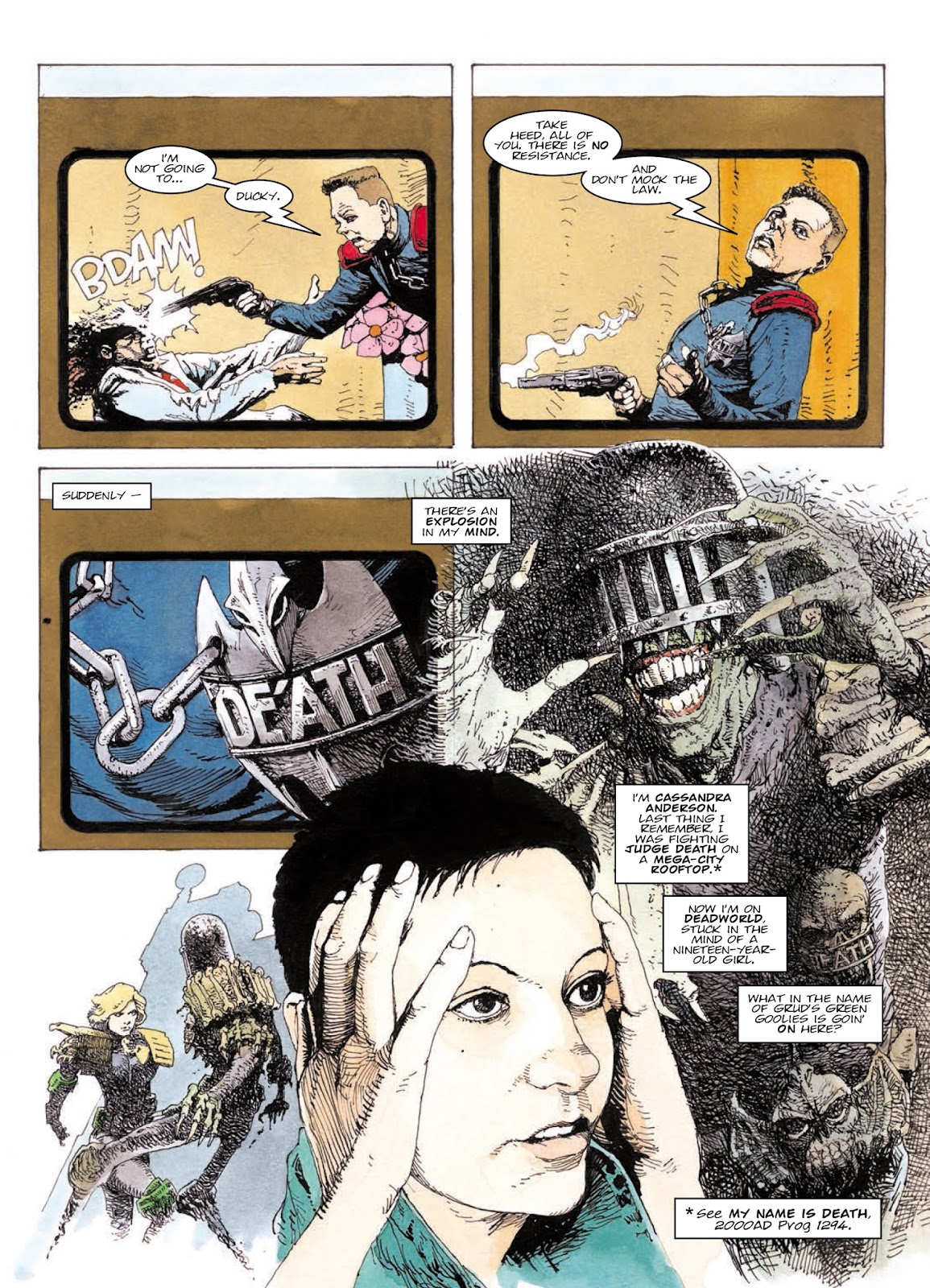 Judge Anderson: The Psi Files issue TPB 4 - Page 102