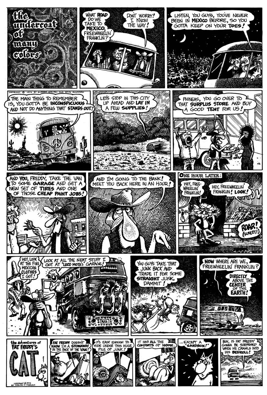 Read online The Fabulous Furry Freak Brothers comic -  Issue #4 - 5