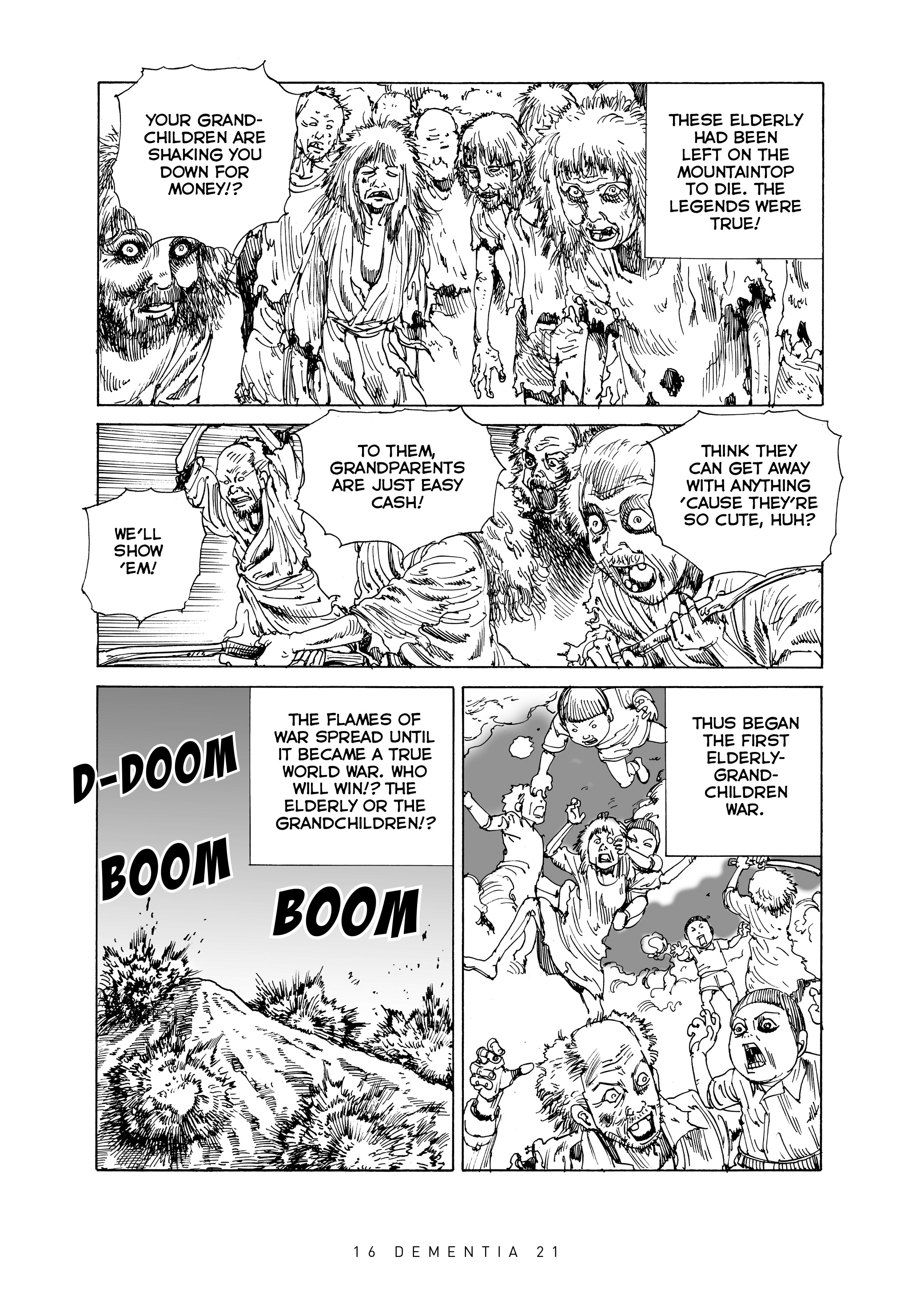 Read online Dementia 21 comic -  Issue # TPB 2 (Part 1) - 19