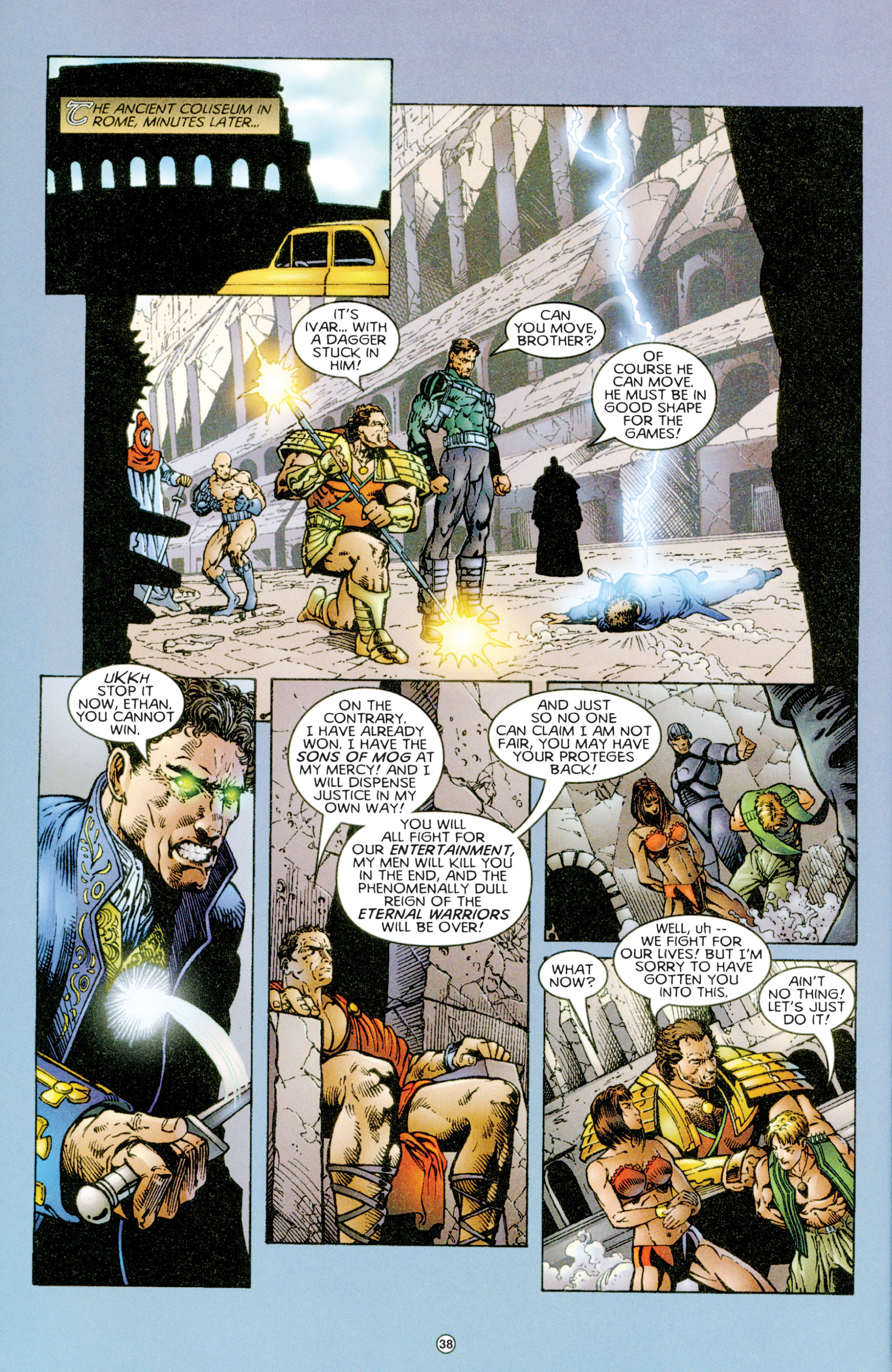 Read online Eternal Warriors comic -  Issue # Issue Time & Treachery - 37