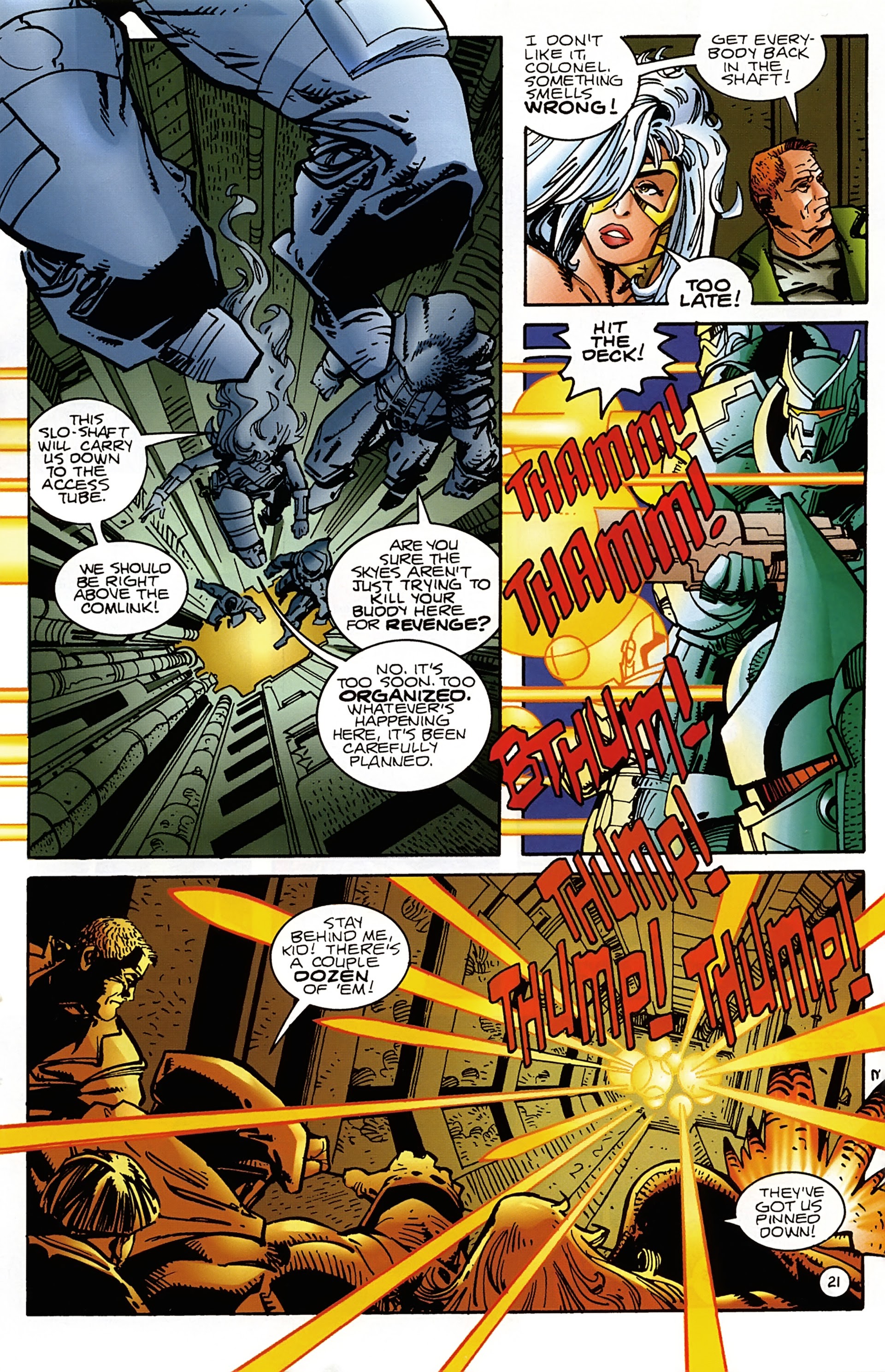 Read online Star Slammers comic -  Issue #3 - 22