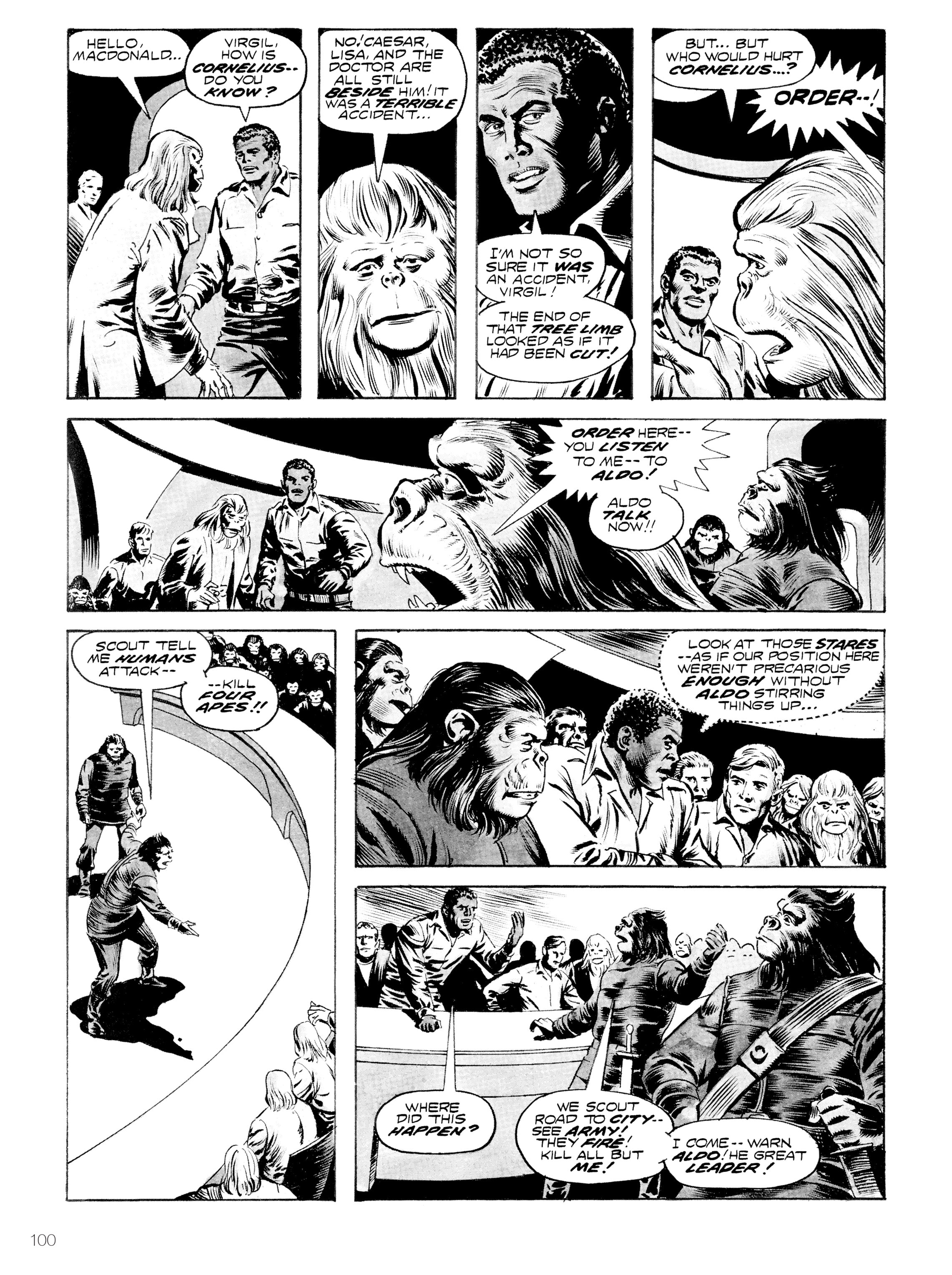 Read online Planet of the Apes: Archive comic -  Issue # TPB 4 (Part 1) - 96