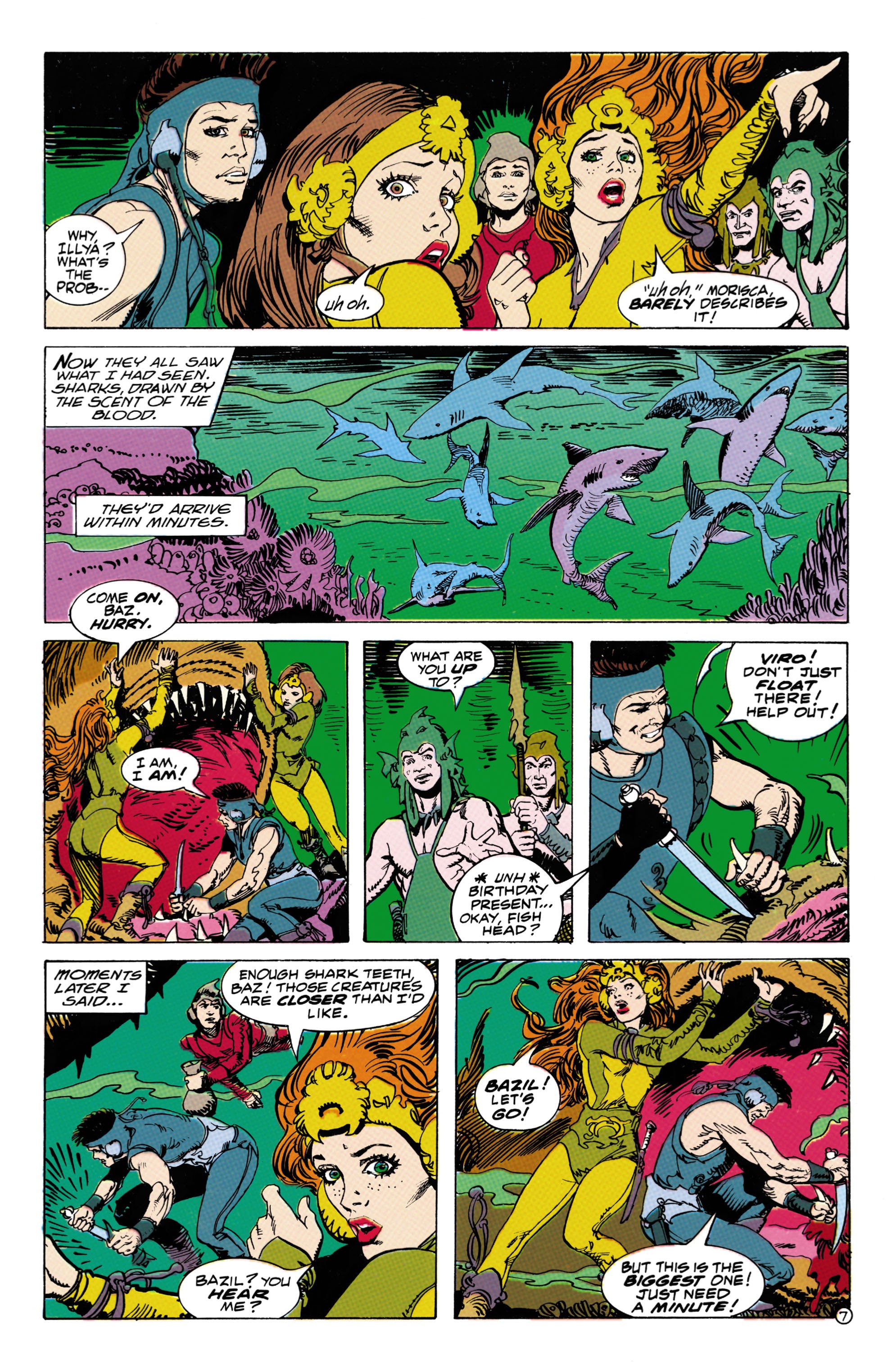 Read online The Atlantis Chronicles comic -  Issue #3 - 7