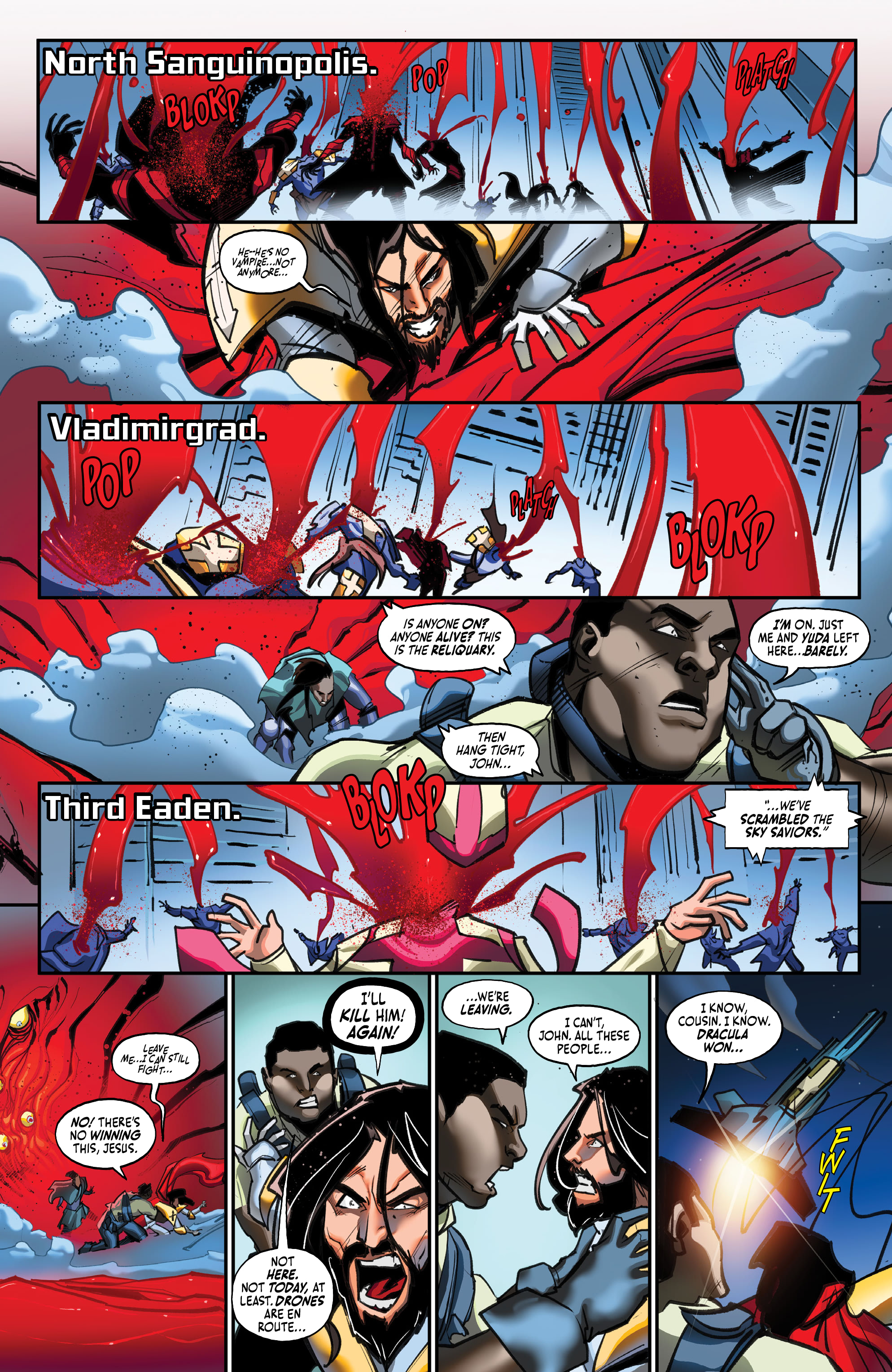 Read online Loaded Bible: Blood Of My Blood comic -  Issue #6 - 21