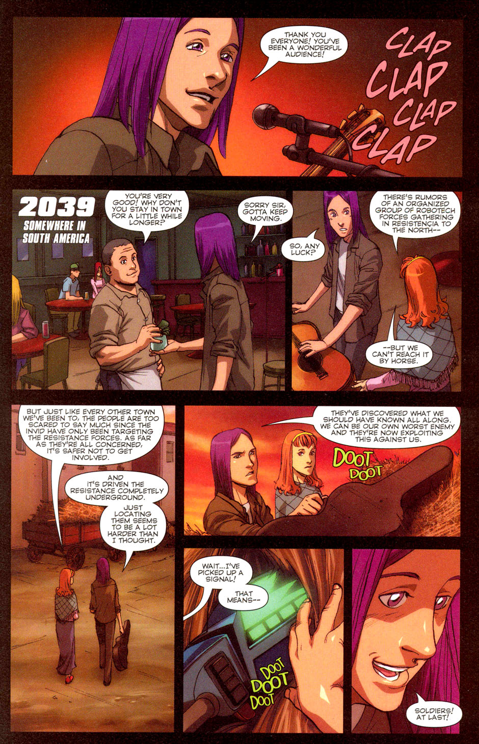 Read online Robotech: Invasion comic -  Issue #3 - 15