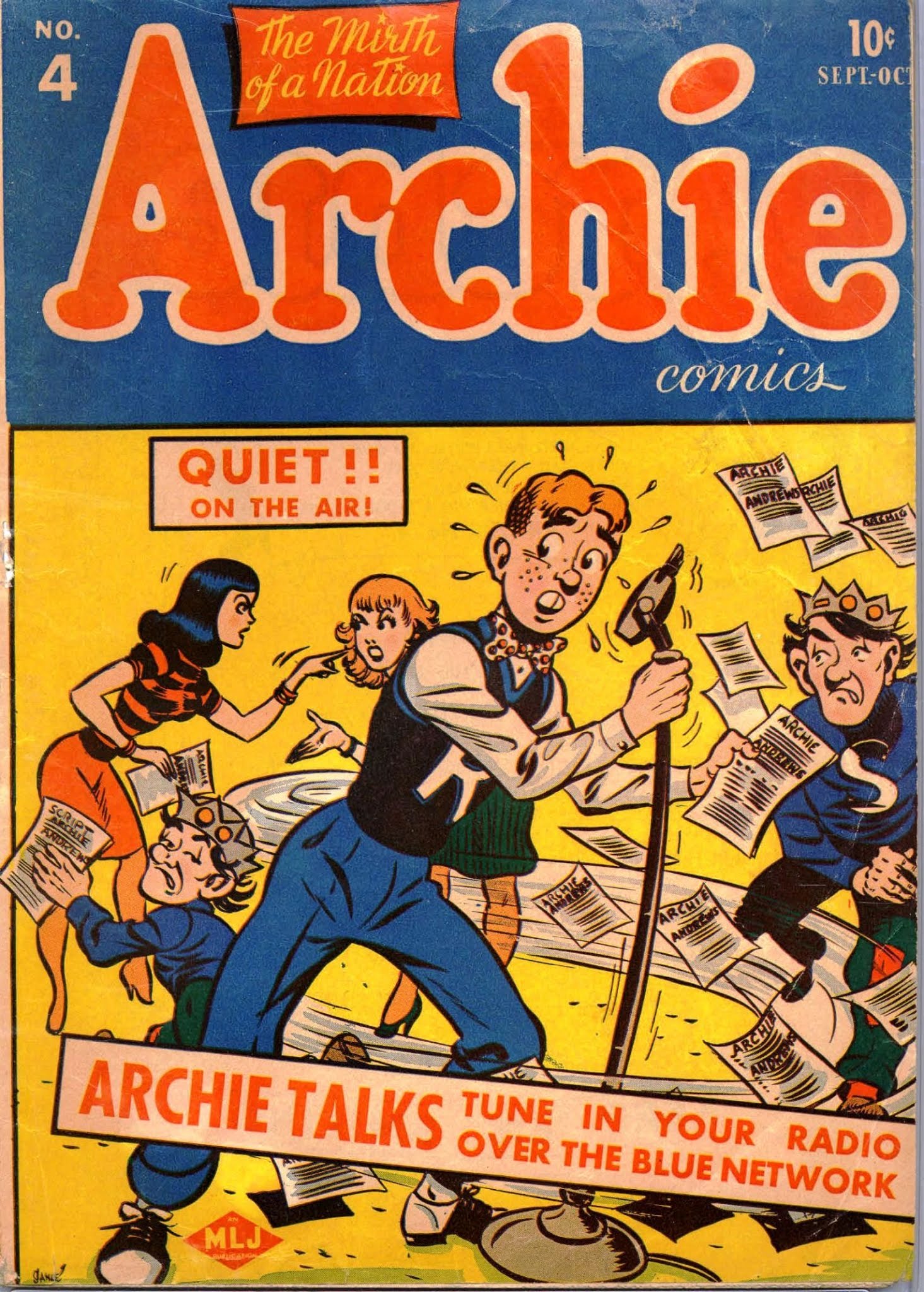 Read online Archie Comics comic -  Issue #004 - 1