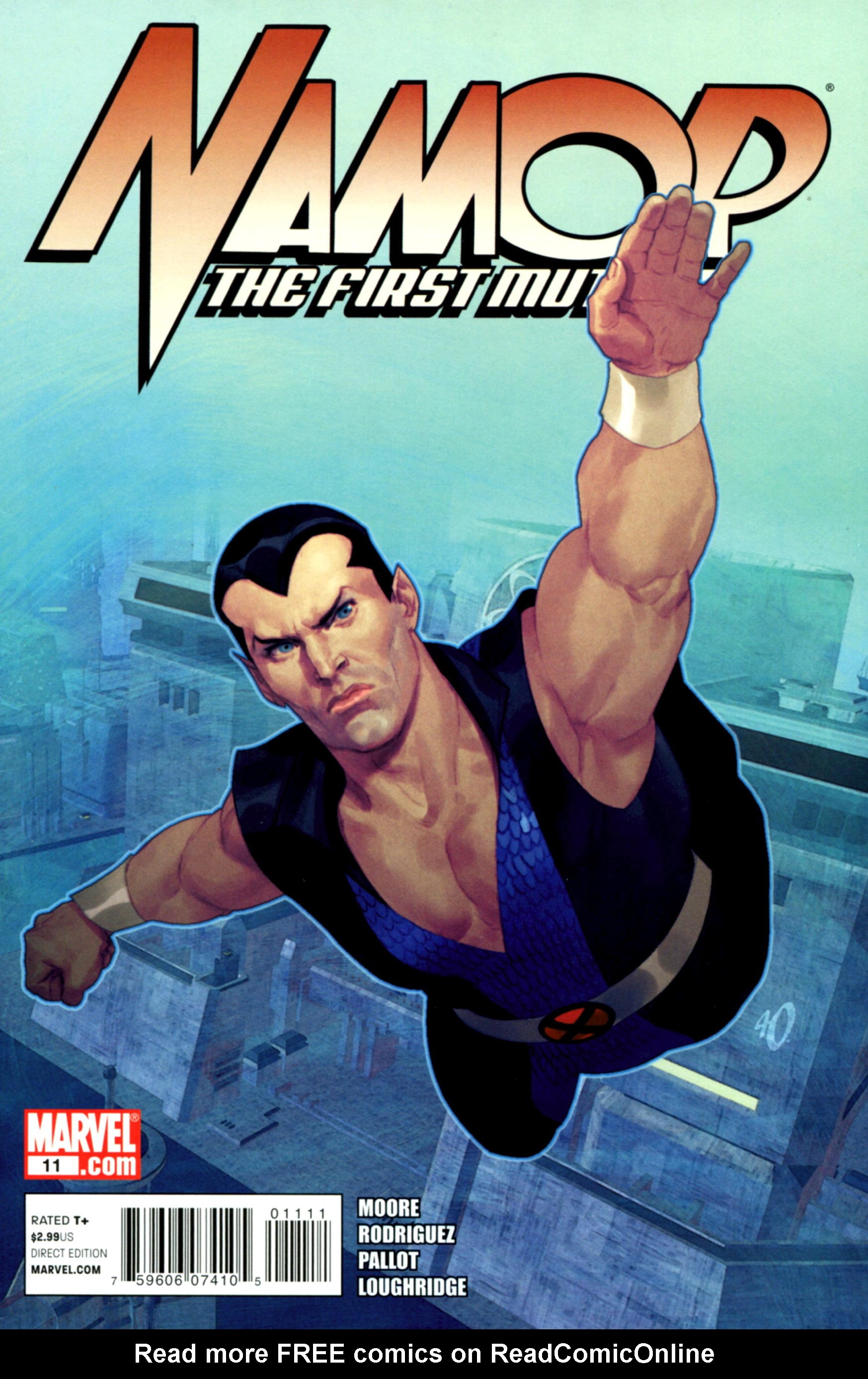 Read online Namor: The First Mutant comic -  Issue #11 - 1