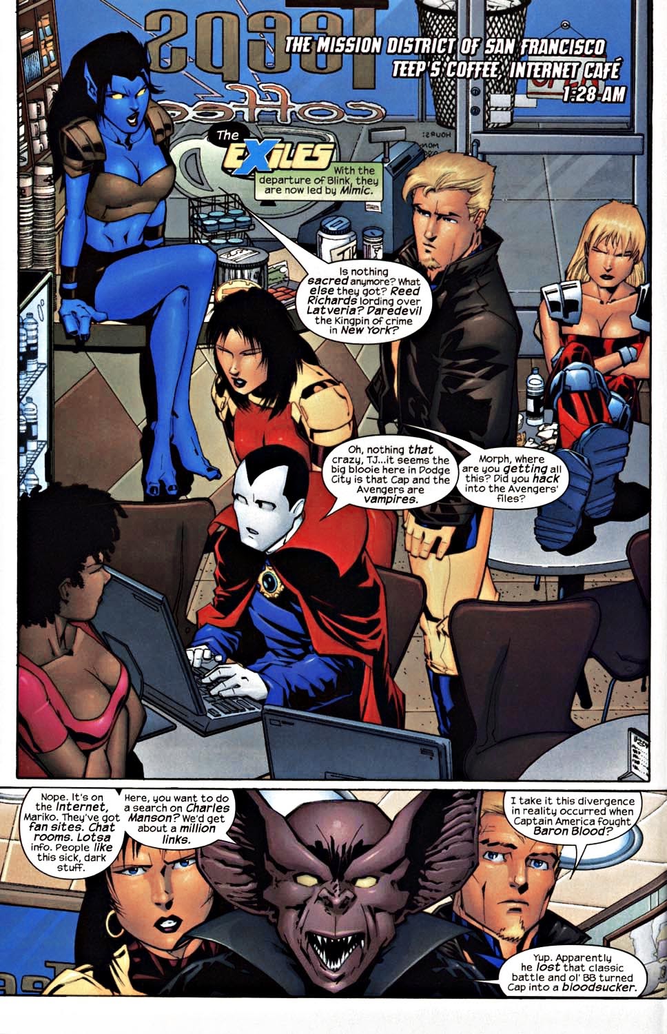 Read online Exiles (2001) comic -  Issue #31 - 8