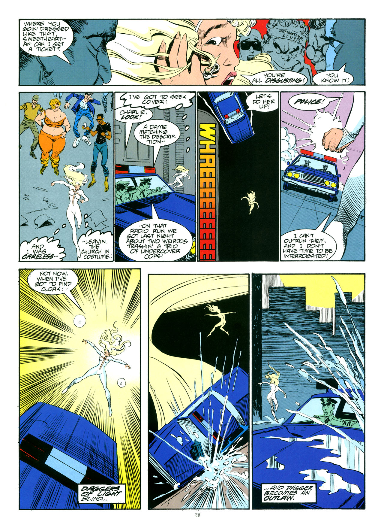 Read online Marvel Graphic Novel comic -  Issue #35 - Cloak & Dagger - Predator and Prey - 32