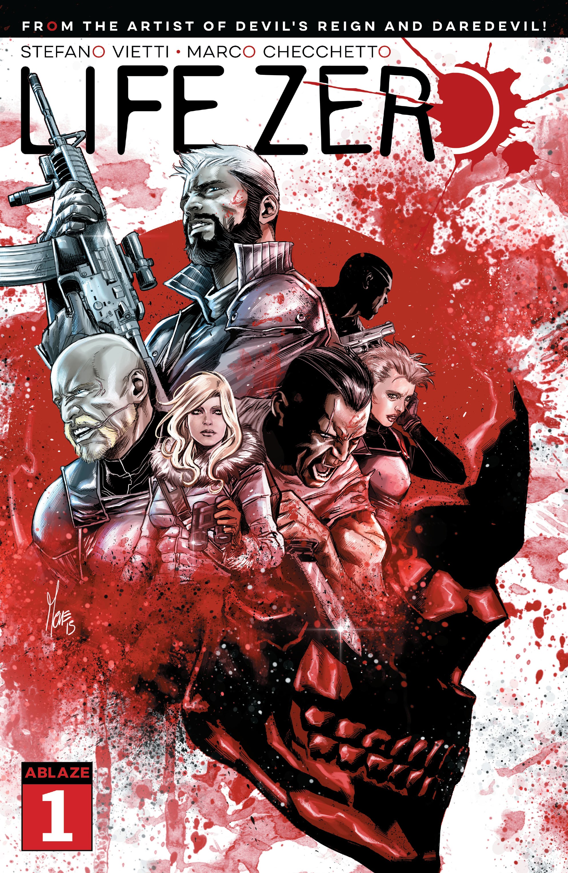 Read online Life Zero comic -  Issue #1 - 1