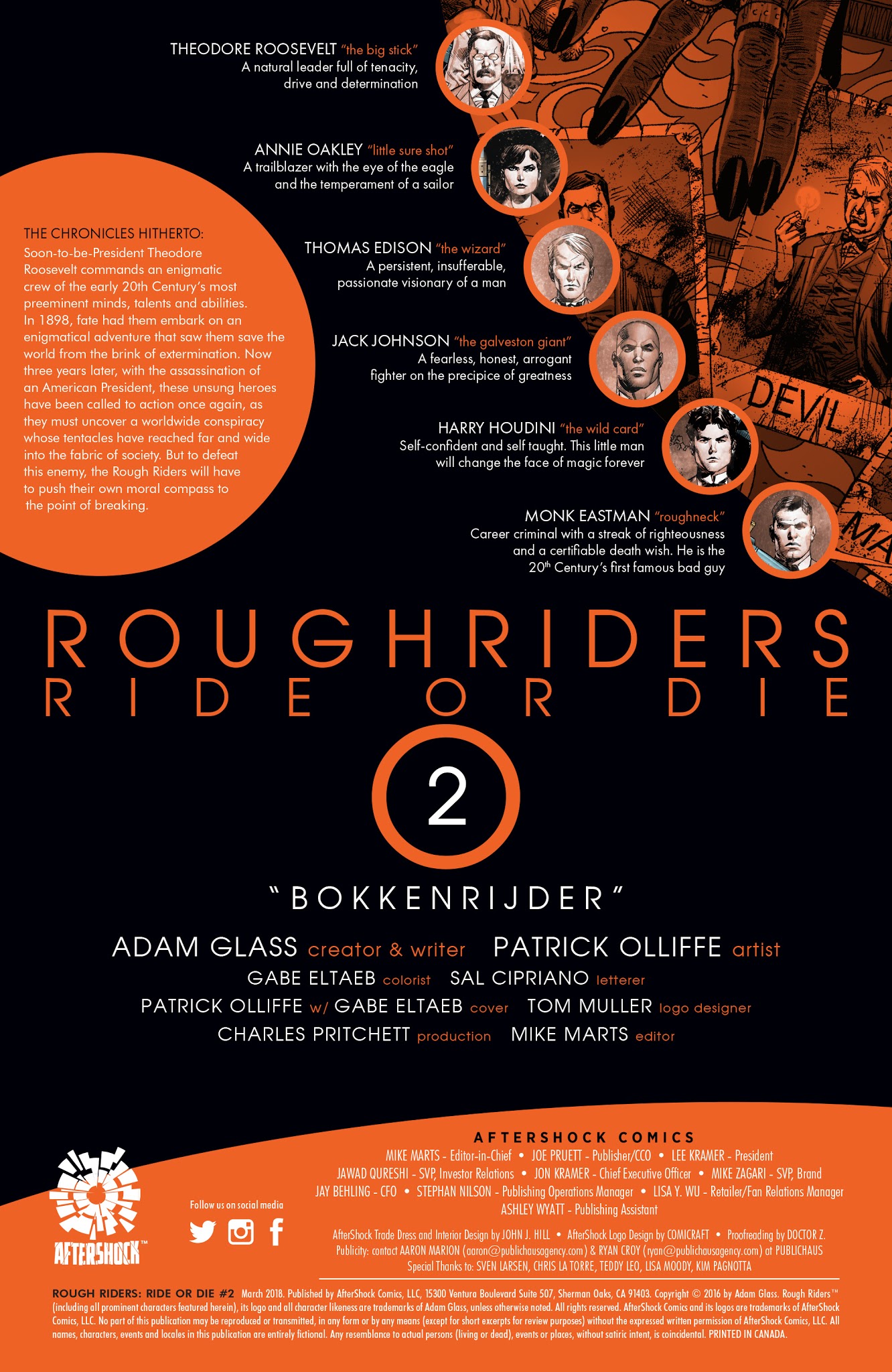 Read online Rough Riders: Ride or Die comic -  Issue #2 - 2