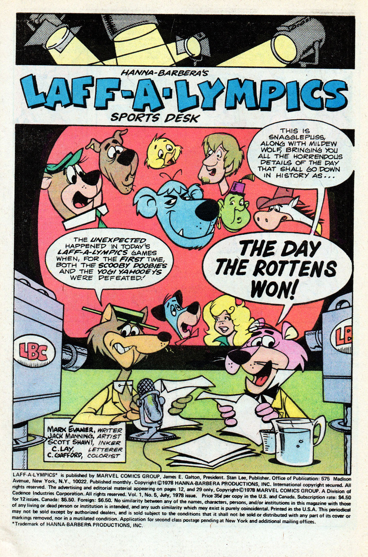 Read online Laff-a-lympics comic -  Issue #5 - 3