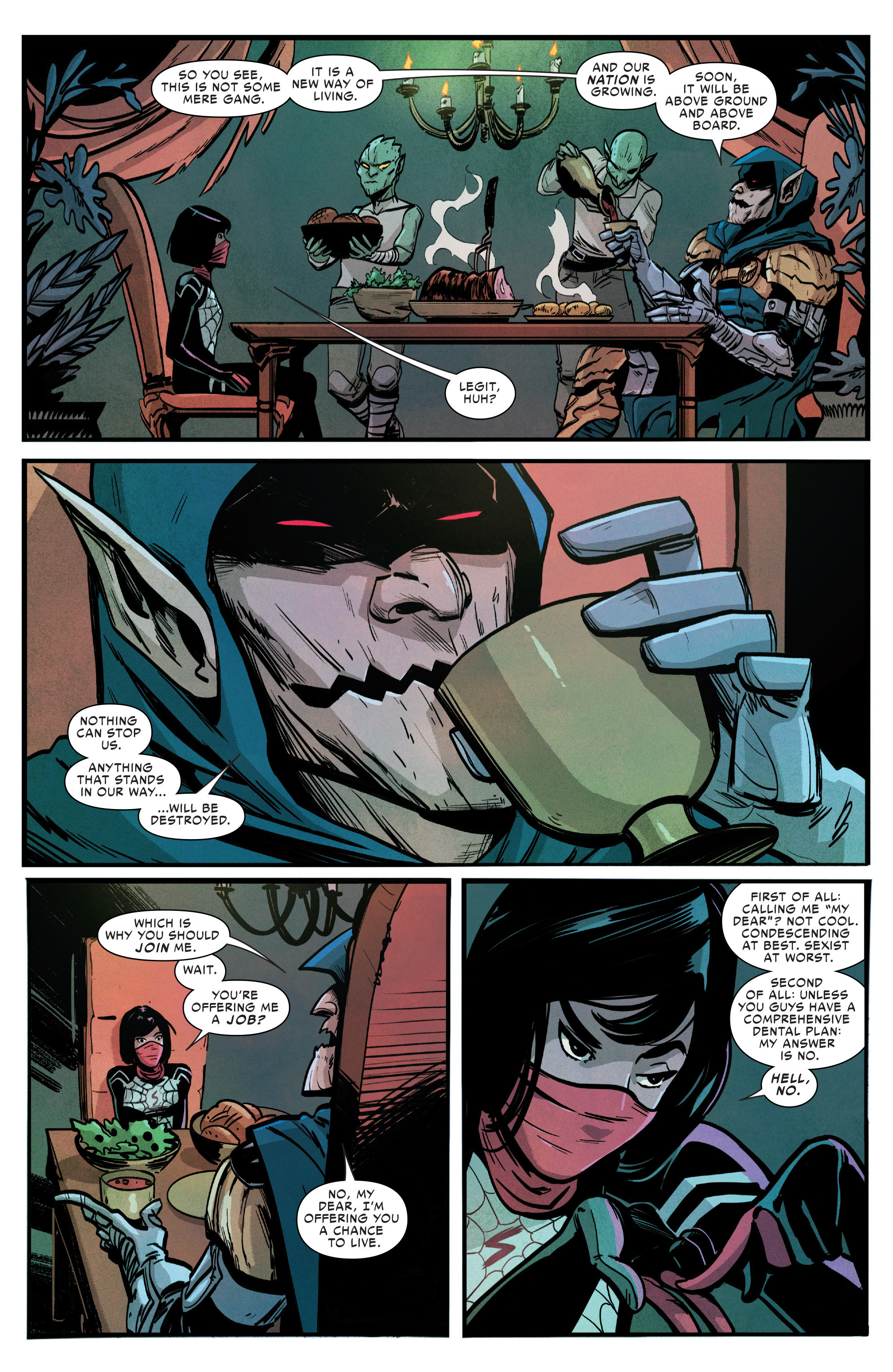 Read online Silk (2016) comic -  Issue #4 - 20