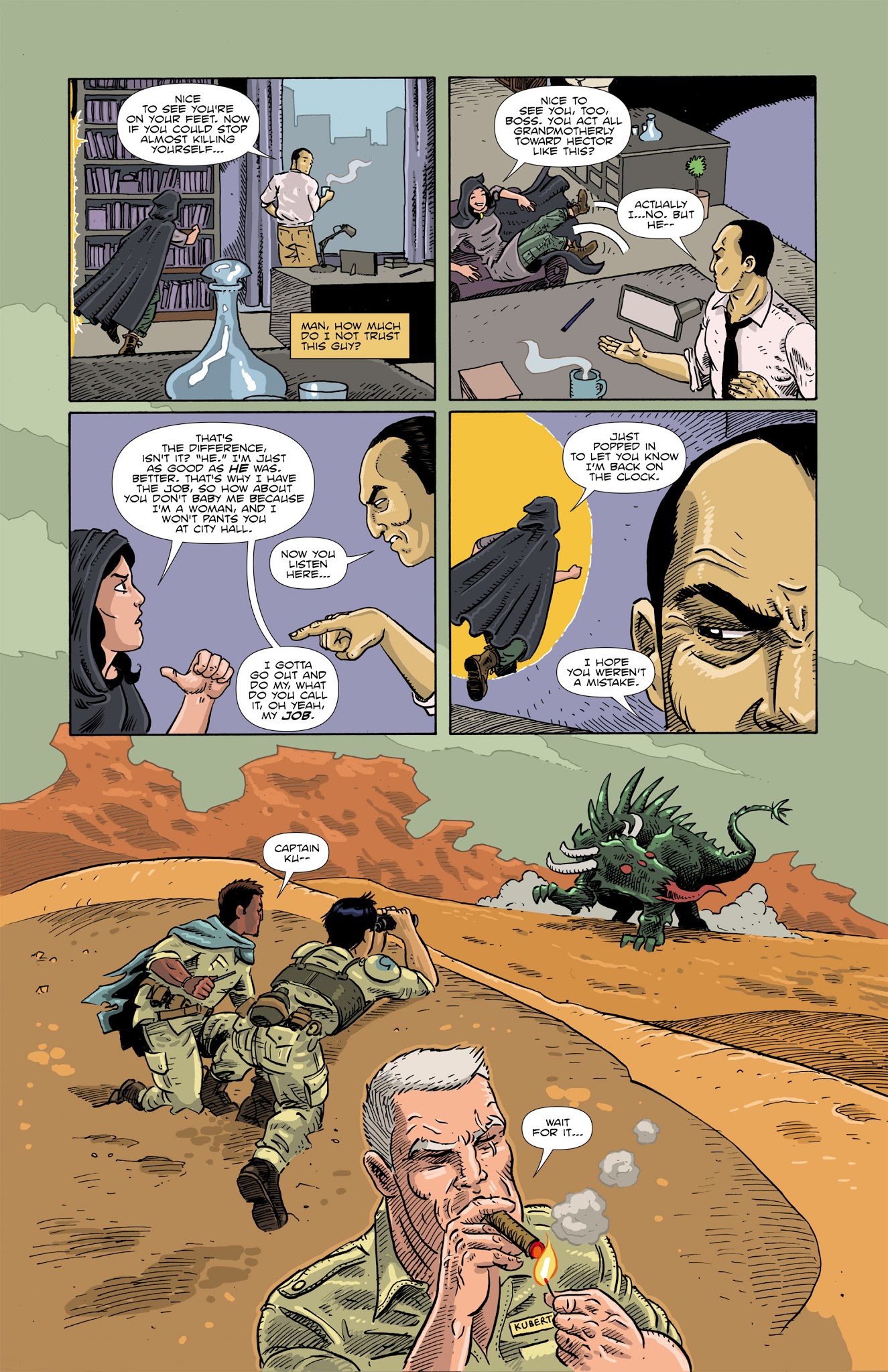 Read online Amelia Cole and the Hidden War comic -  Issue # TPB - 26
