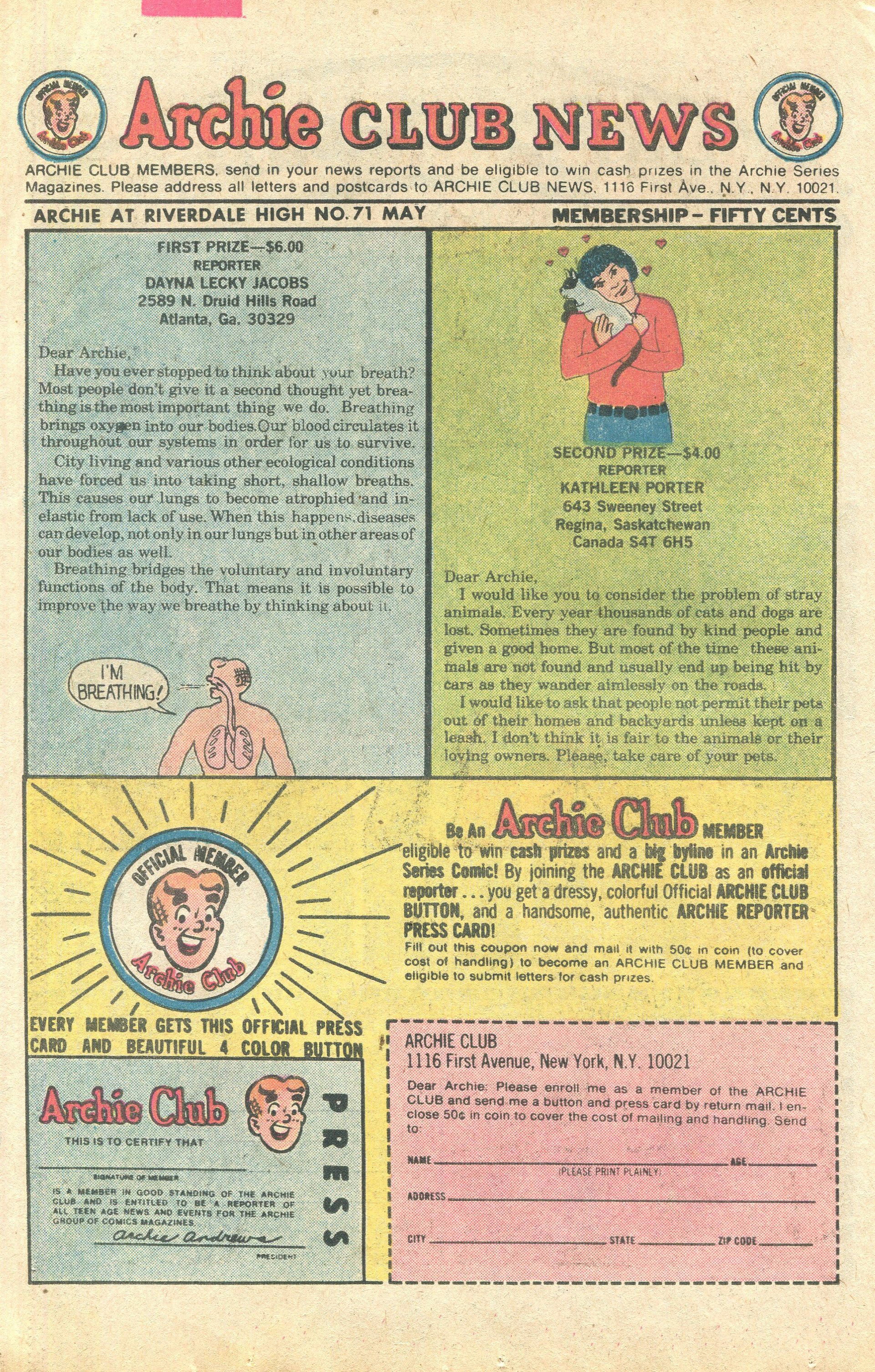 Read online Archie at Riverdale High (1972) comic -  Issue #71 - 26