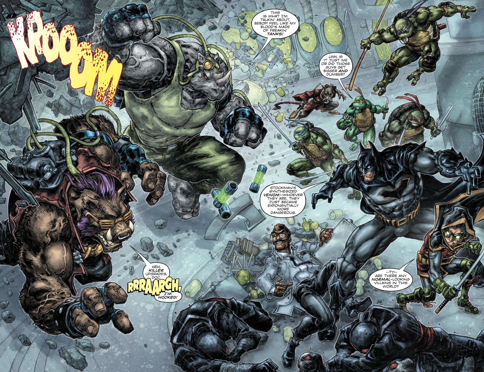 Read online Batman/Teenage Mutant Ninja Turtles II comic -  Issue #3 - 18