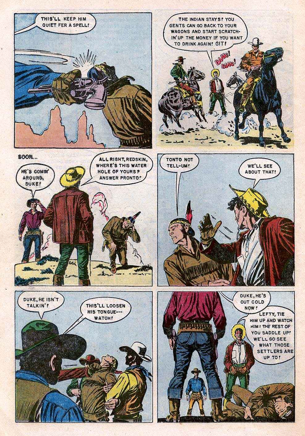 Read online Lone Ranger's Companion Tonto comic -  Issue #13 - 26