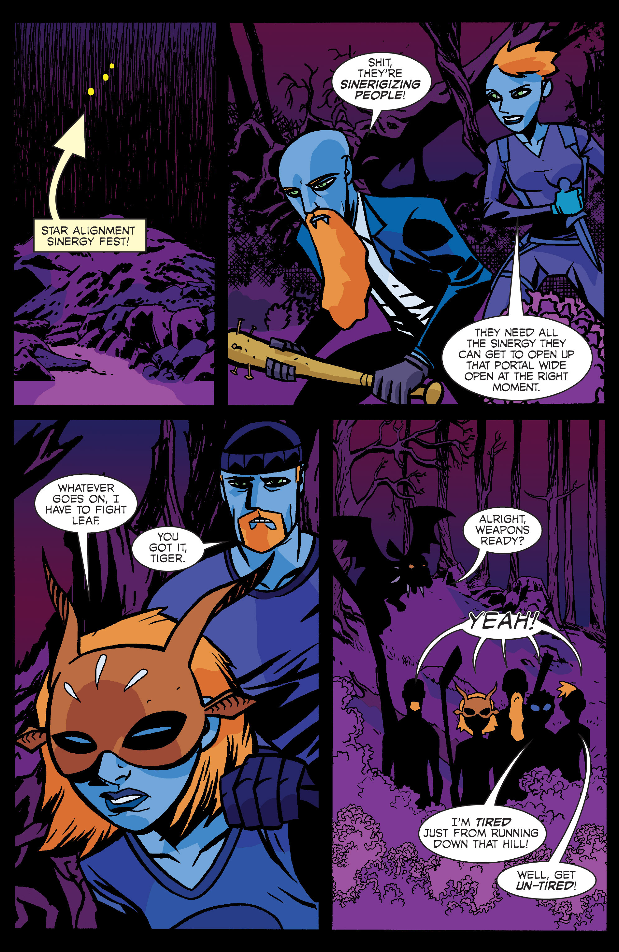 Read online Sinergy comic -  Issue #5 - 17